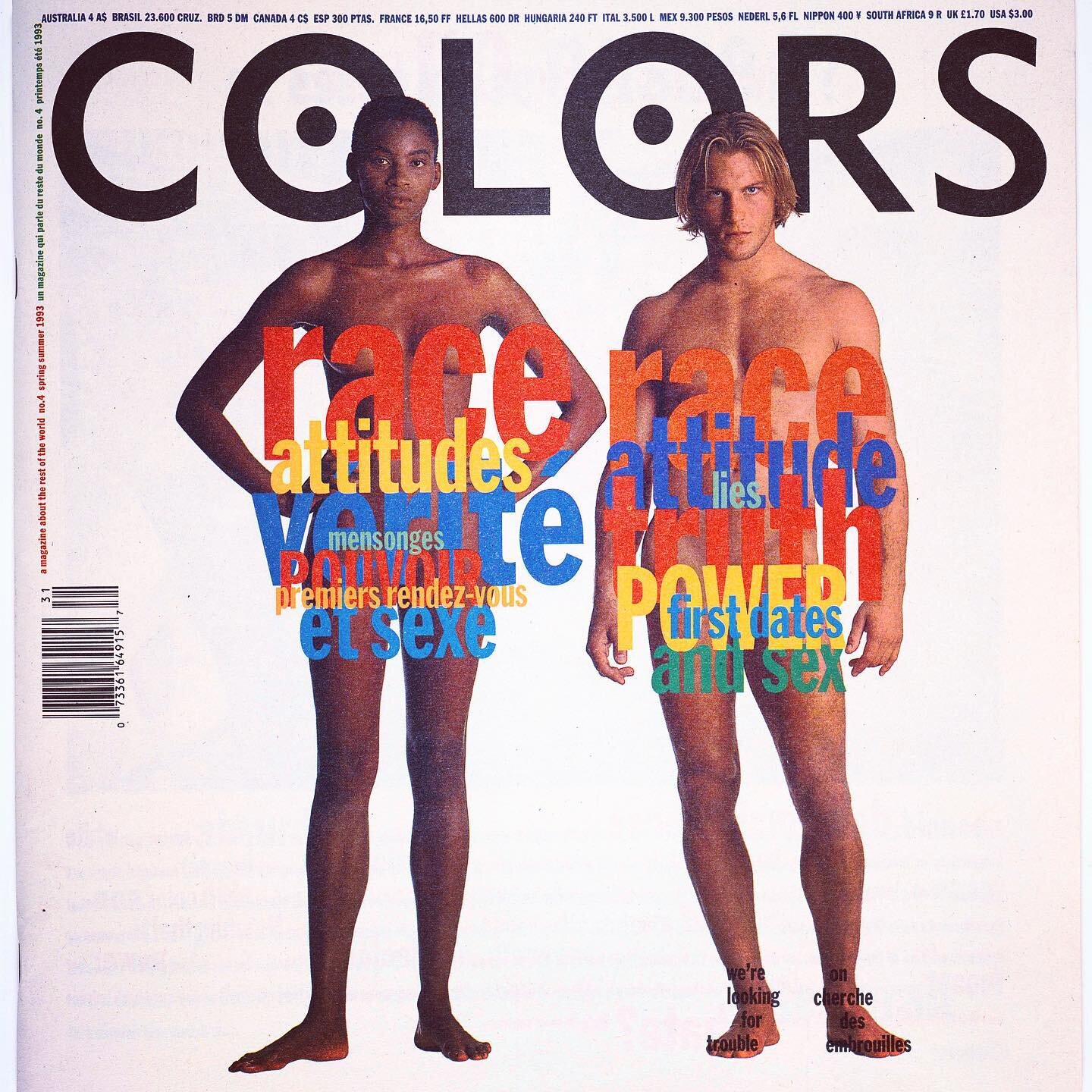 (1992) @COLORSmagazine Issue #4 - RACE

How has the conversation changed nearly 30 years later?