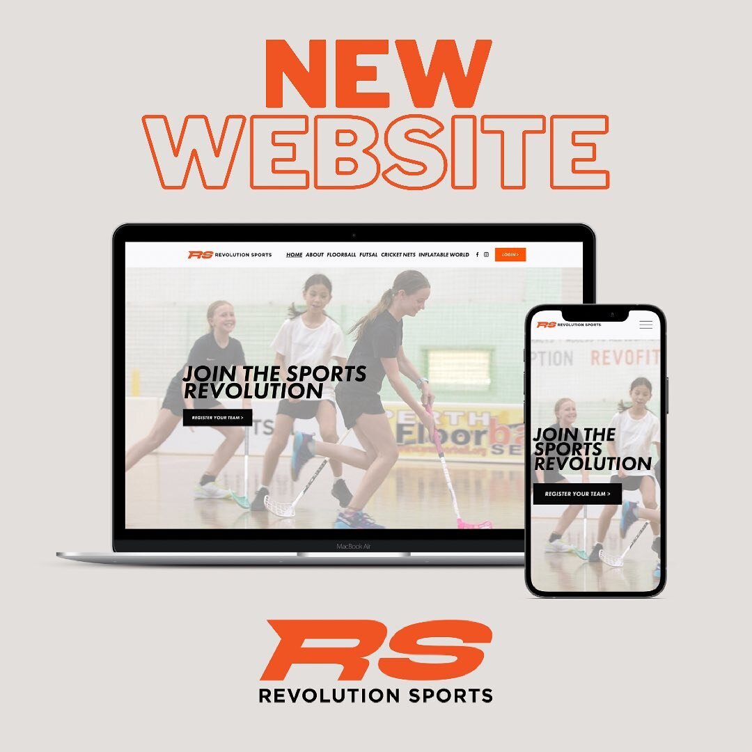 📣 We are really excited to announce the launch of our new website. Head to revolutionsports.com.au to check it out now! 📣