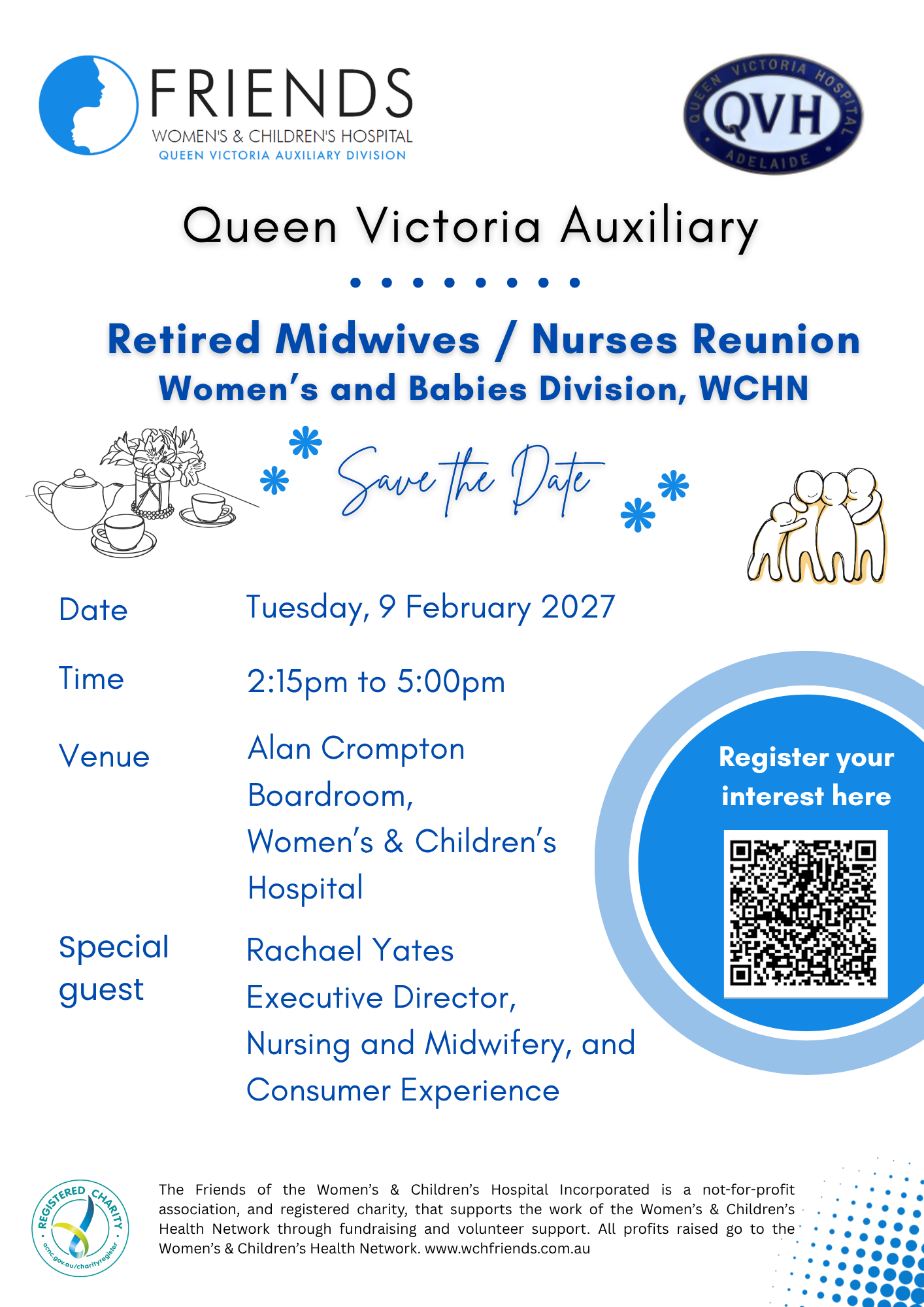 Queen Victoria Auxiliary - Retired Midwives / Nurses Reunion
