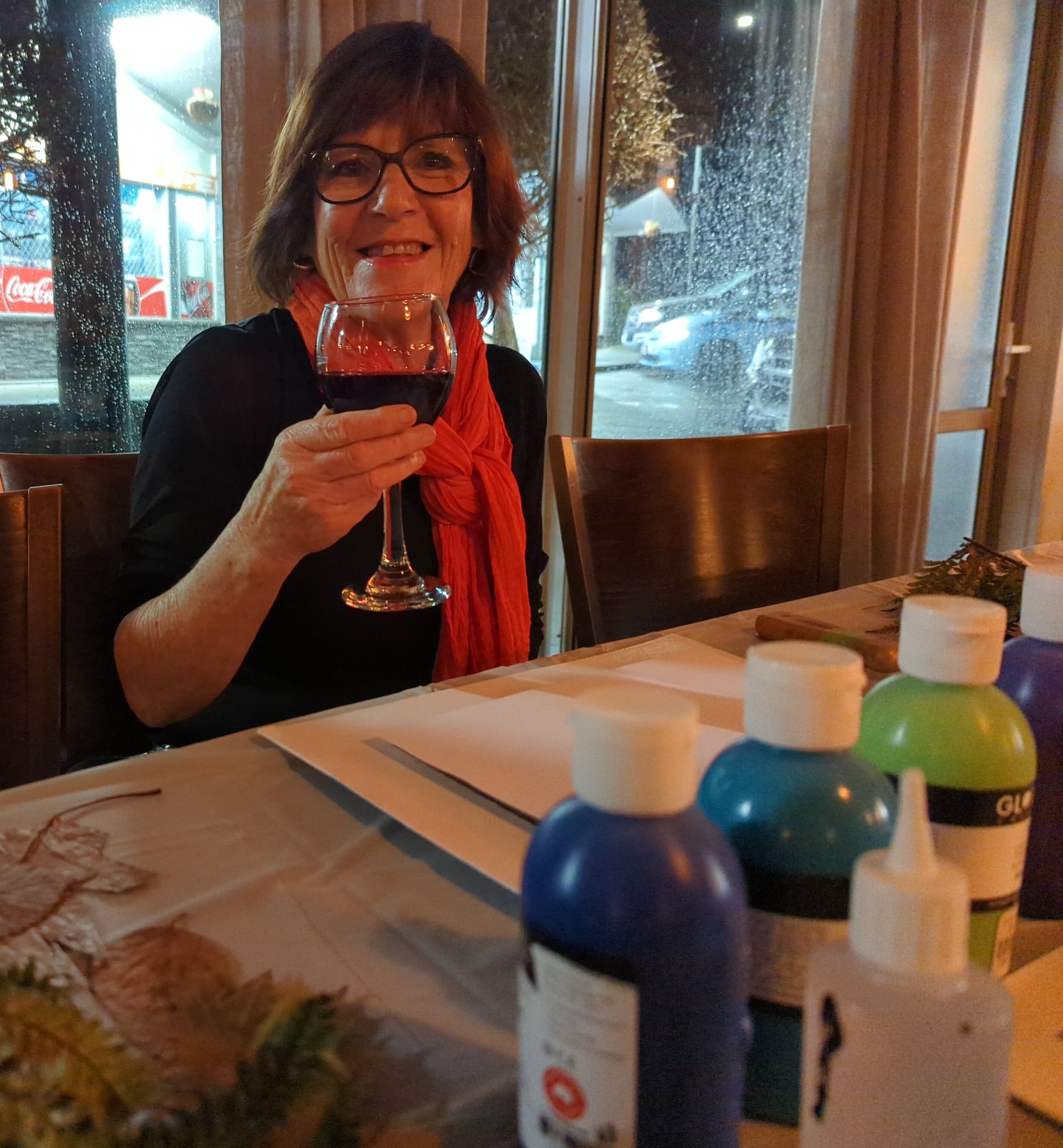 Printmaking and Wine Evening