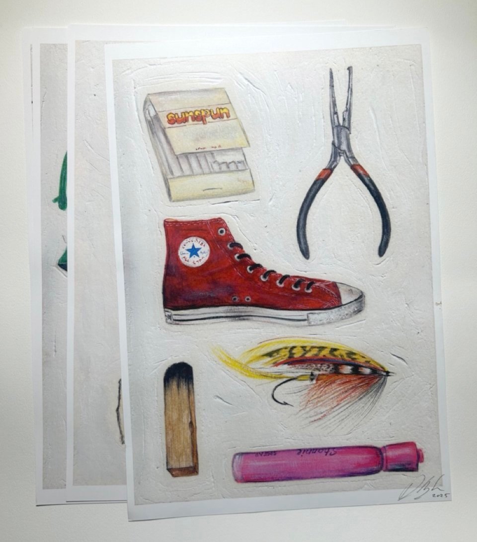 Print of Objects of Little Importance by David Briker