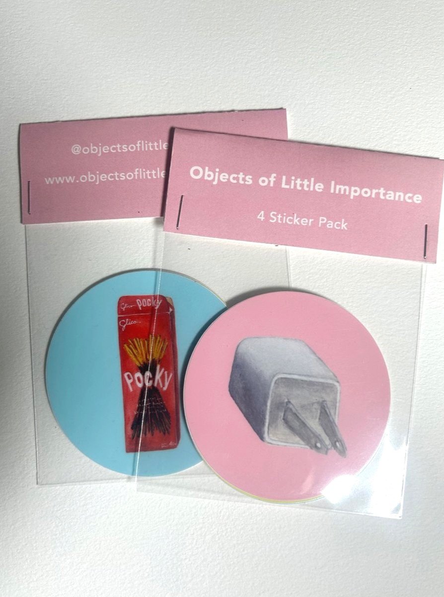 Objects of Little Importance Sticker Pack by David Briker