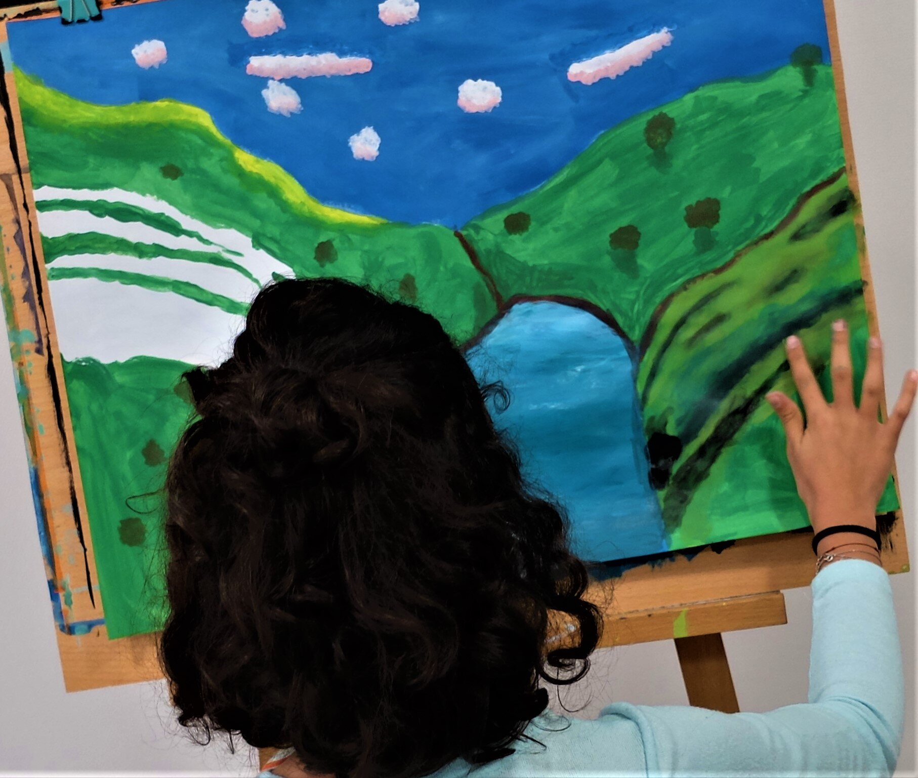 Cours de peinture enfants adultes — Atelier Art Motion — Saint