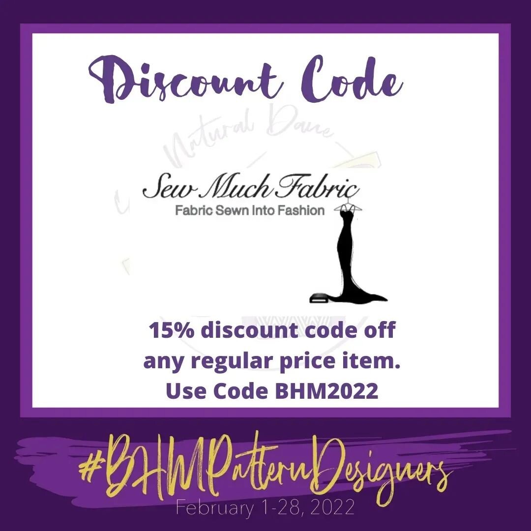 📢📢FRIDAYS ARE FOR FABRIC SHOPPING🤗🤗. As you know we have a few sponsors for #bhmpatterndesigners @sewmuchfabric @dovetailedlondon @nicoleelisetextiles and these are the discounts they're sharing for this month. I also want to highlight a couple o