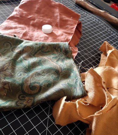 All scrap material left over from bigger projects, aka Cabbage