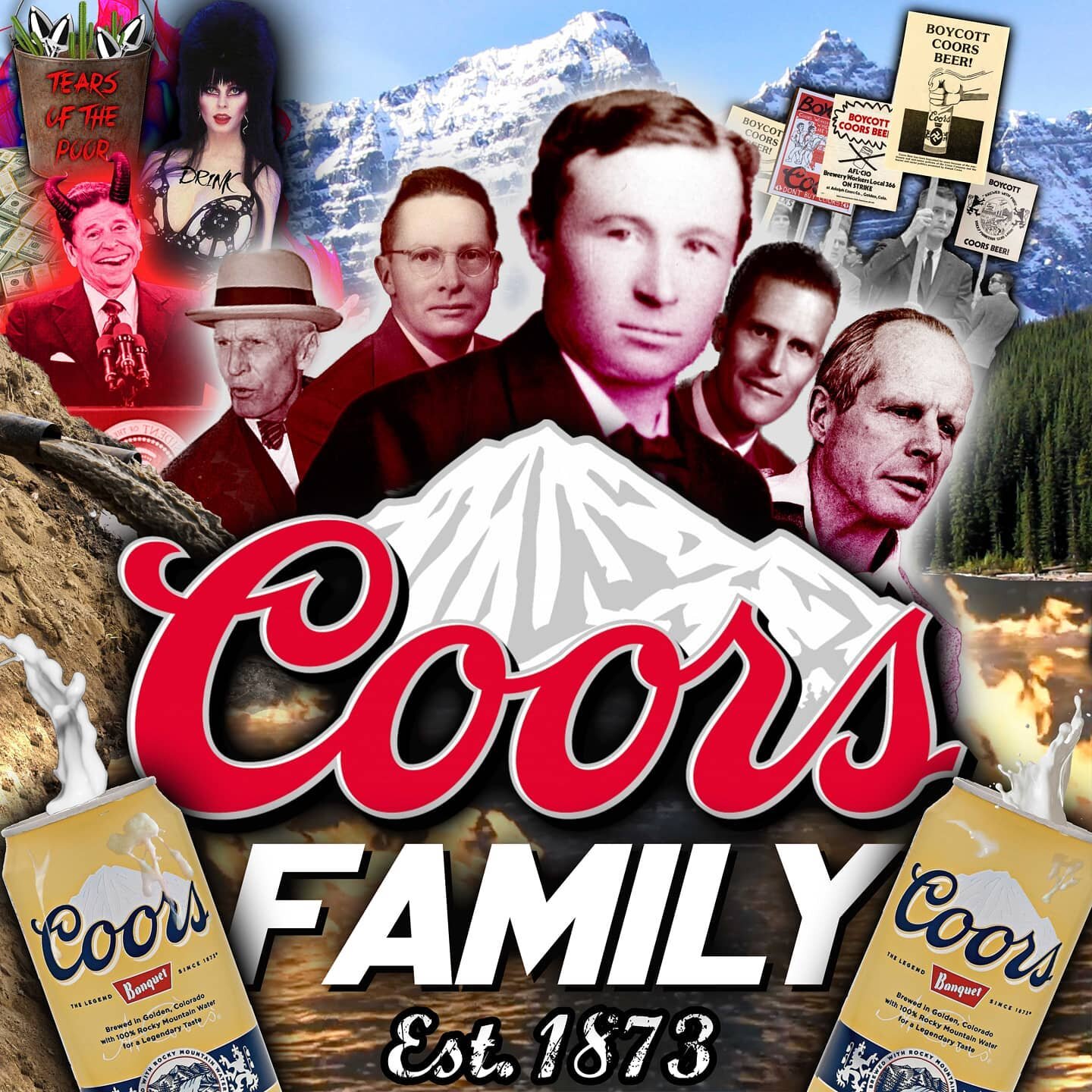 Taste the Rockies and sit on the silver bullet, cause we are roasting the German-American Coors Dynasty. From its humble beginning in Golden, CO, Coors ballooned into one of the biggest breweries in the USA. This paranoid family owned business wireta