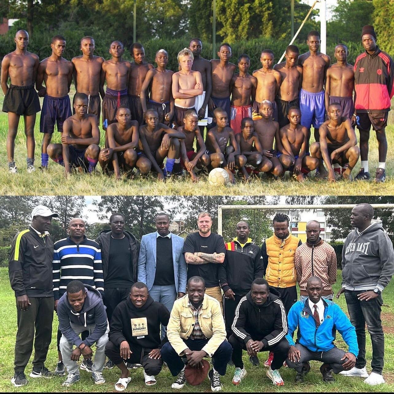 20 years anniversary with the people who played a big part in forming @johnguidetti in to the person he is today. Thankful what they have given him and so thankful to see them again 20 years later. The future is bright. Nakupenda kakas ❤️🇰🇪