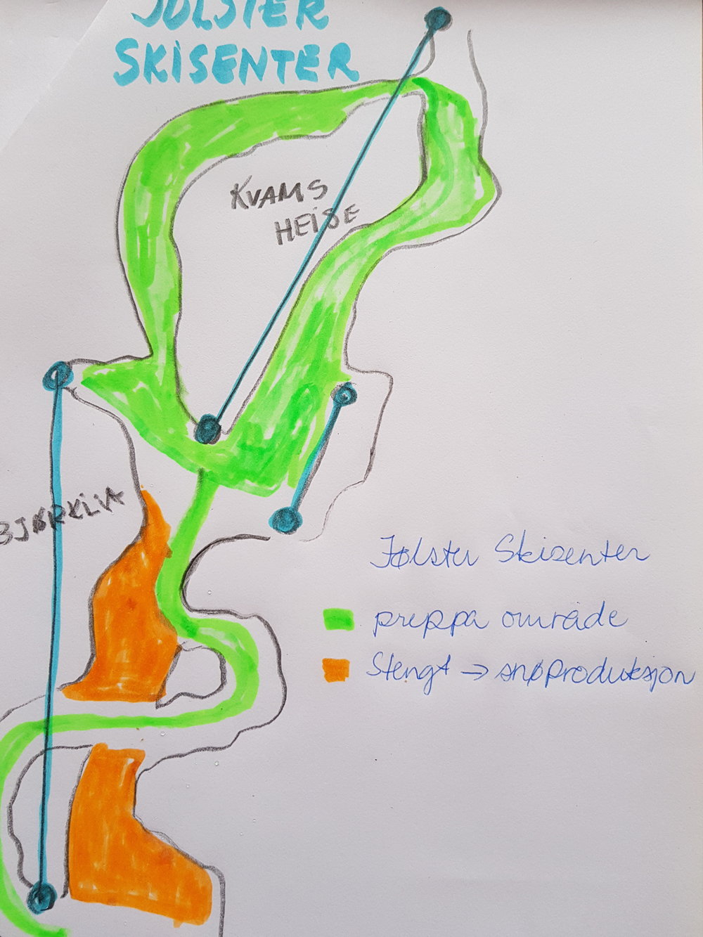 29. januar - Kveldskøyring - Litt nysnø 