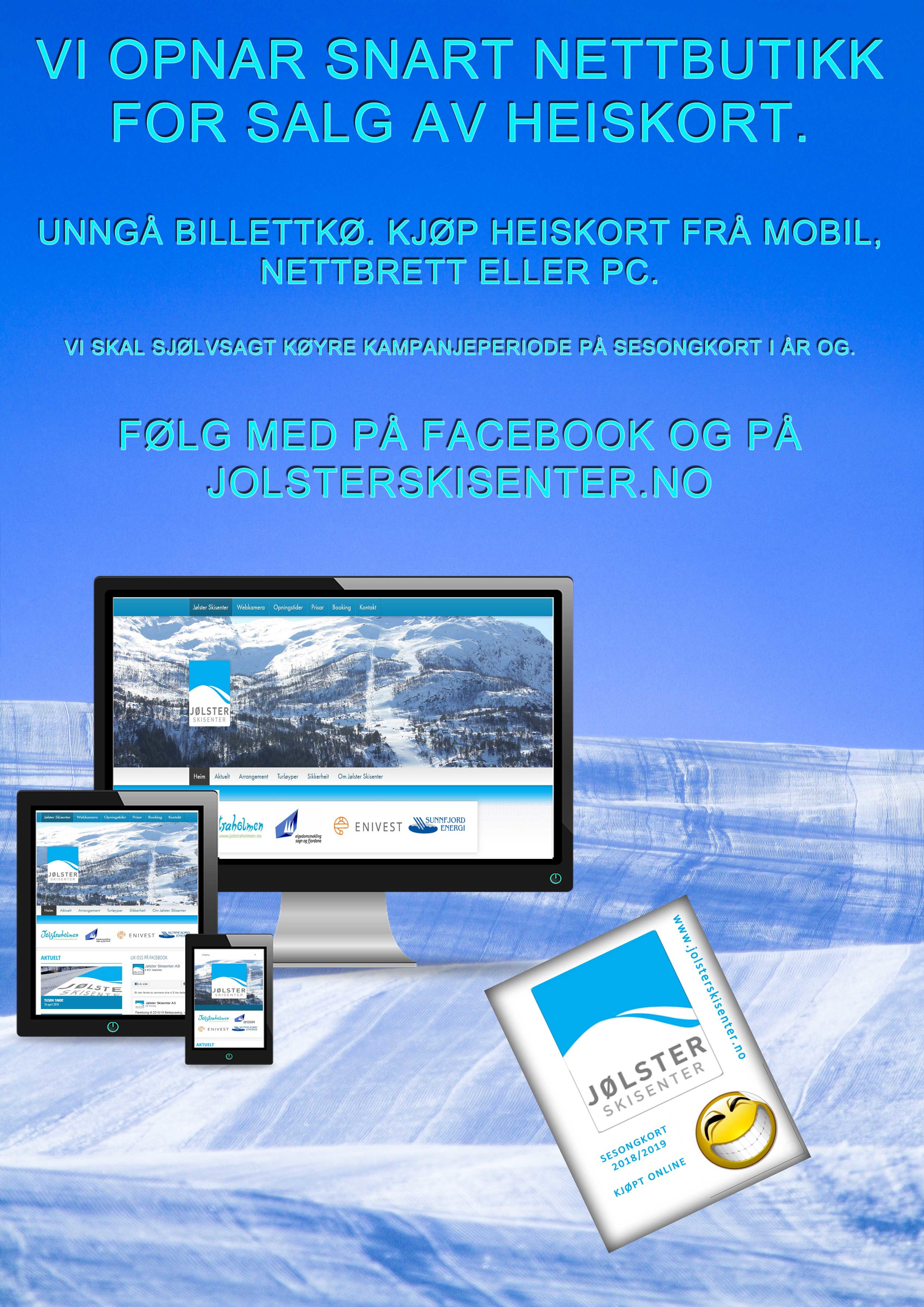 Winter is coming! Årets nyheit er straks klar.