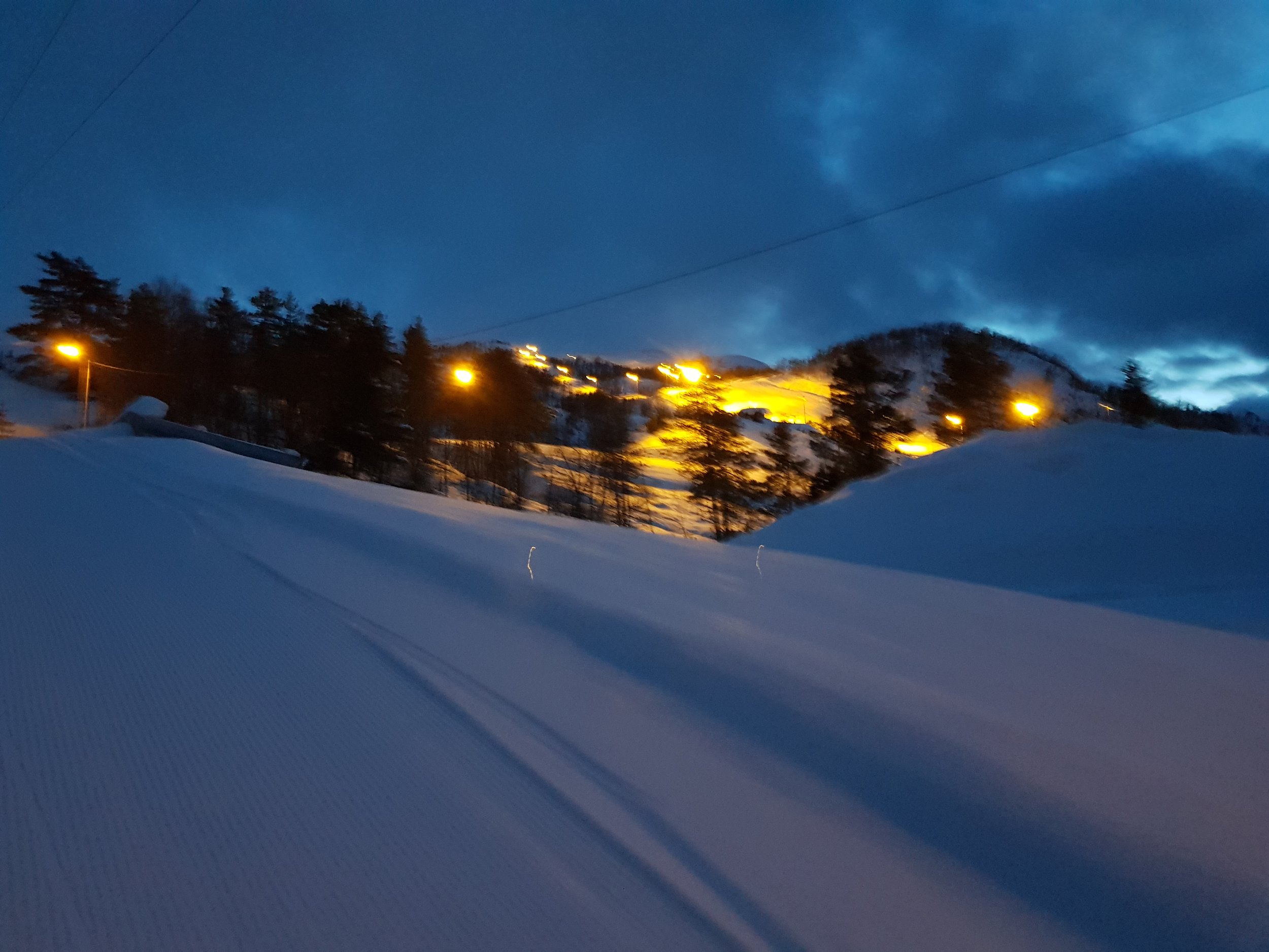 16. Februar - vinden har løya og vi har fått preppa anlegget.