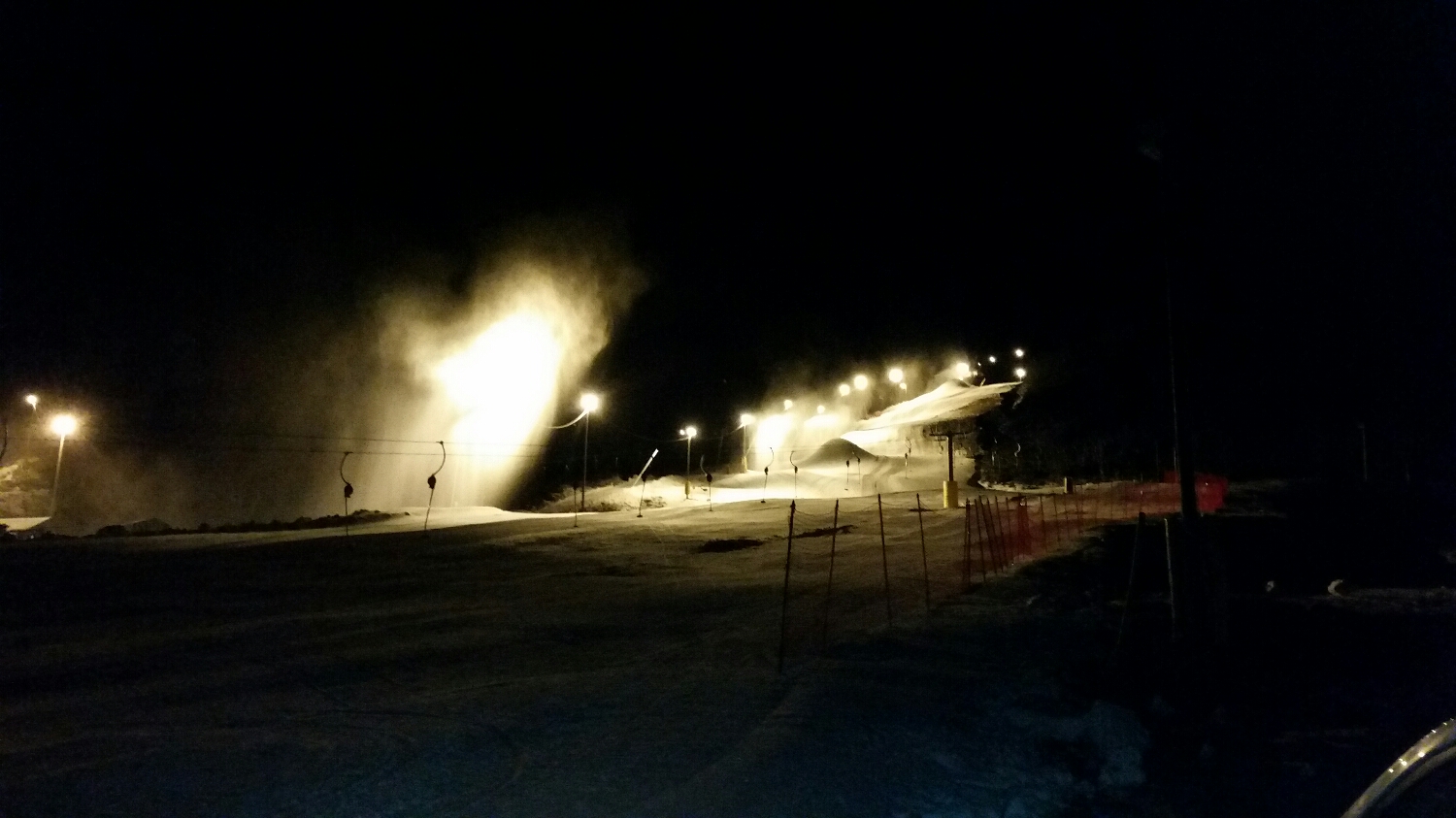 Hauglandsheisen og Kvamsbakken til mast 4.