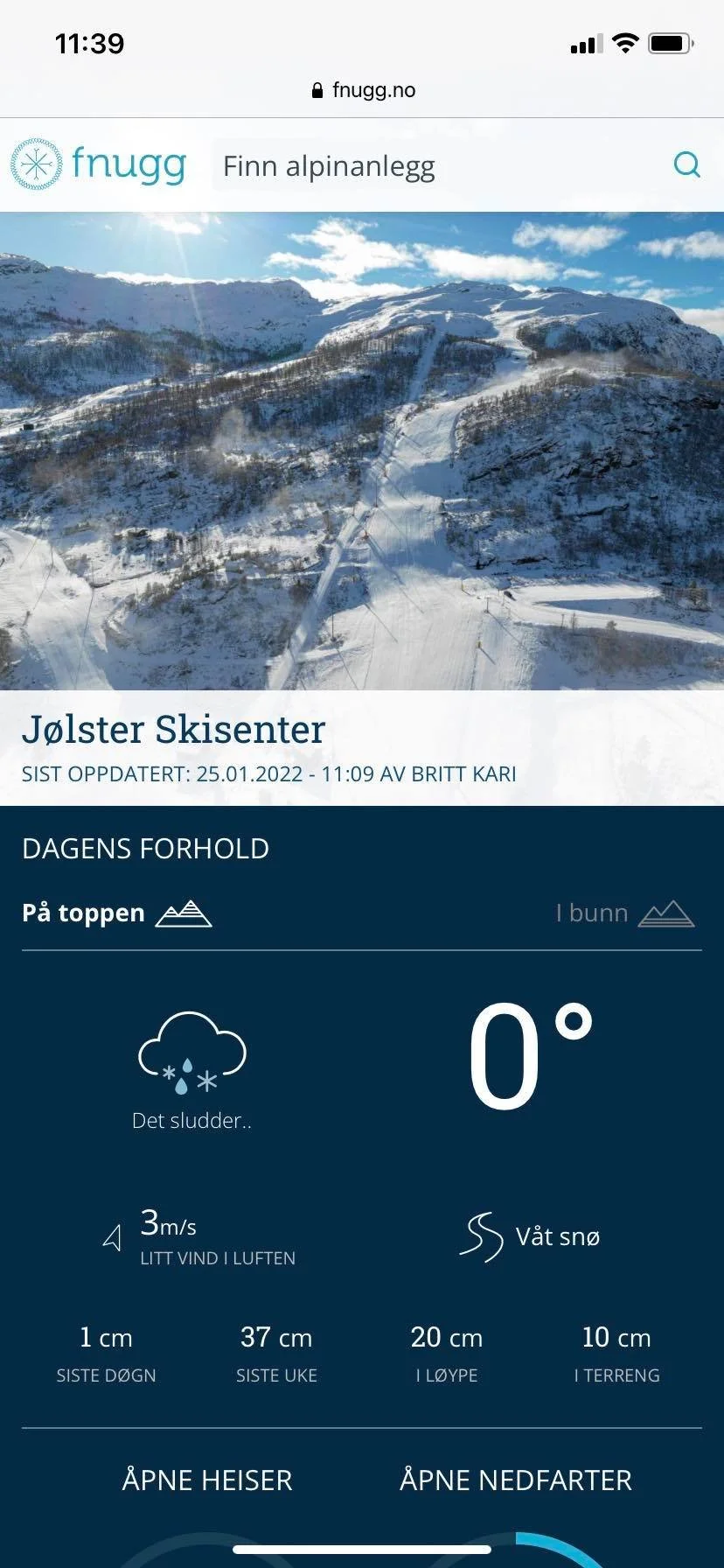 Veke 4 i Jølster Skisenter