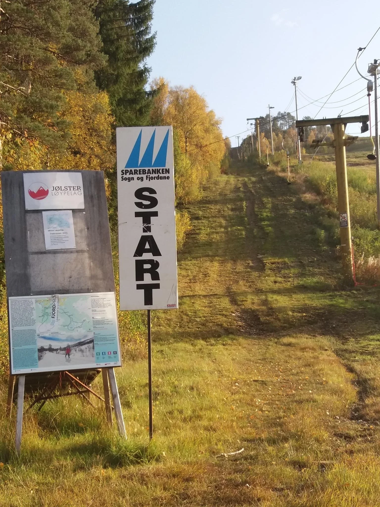 Trekktrasseen opp 2022