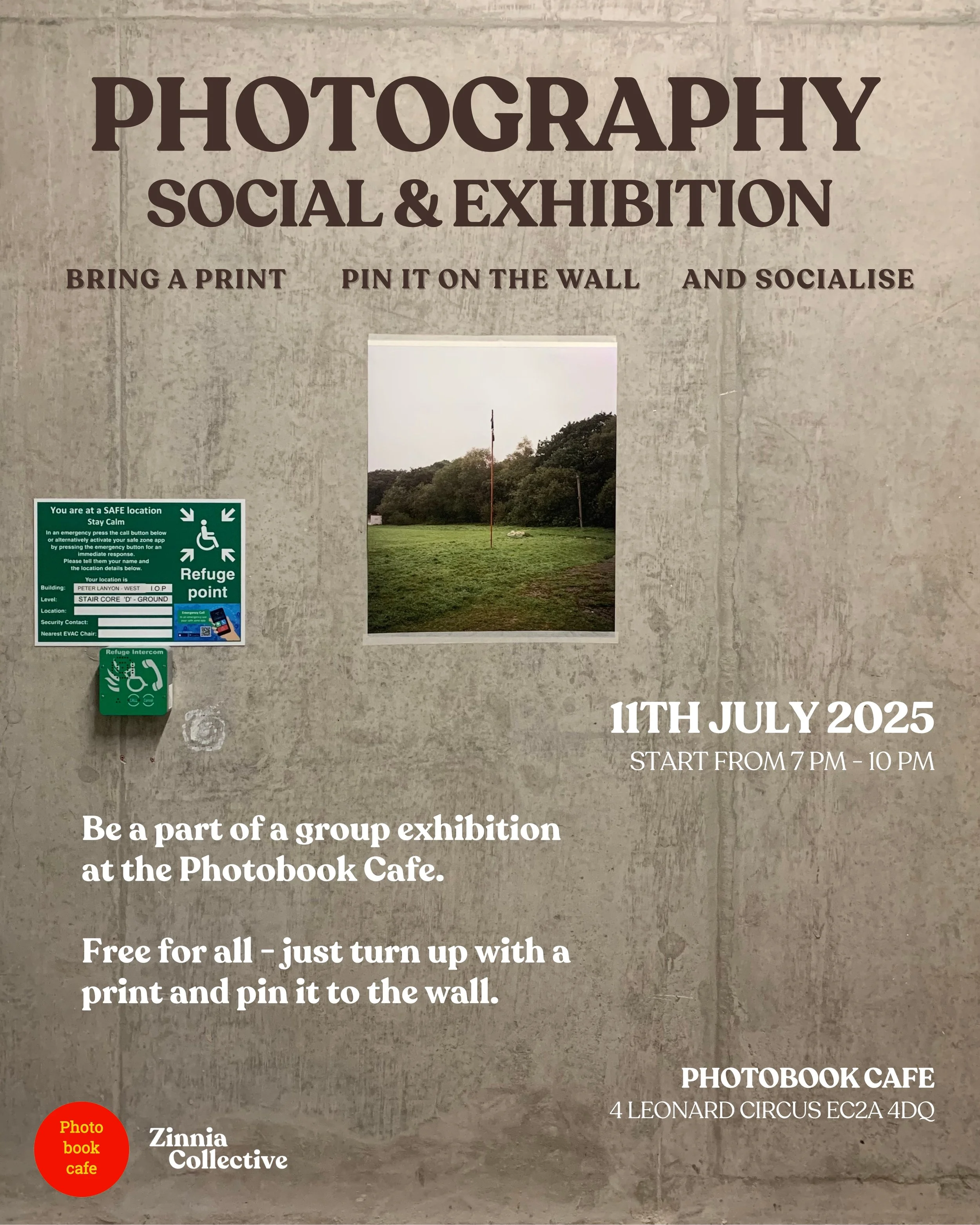 Zinnia Photography Social & Exhibition