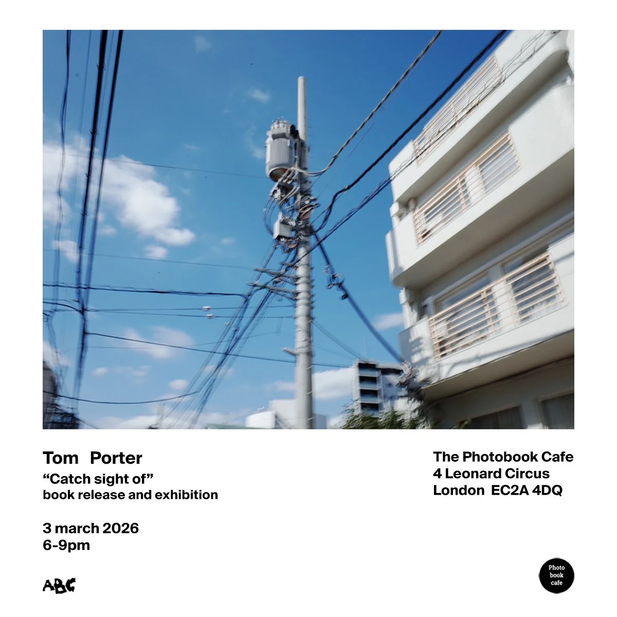 Book Launch: Catch Sight Of by Tom Porter