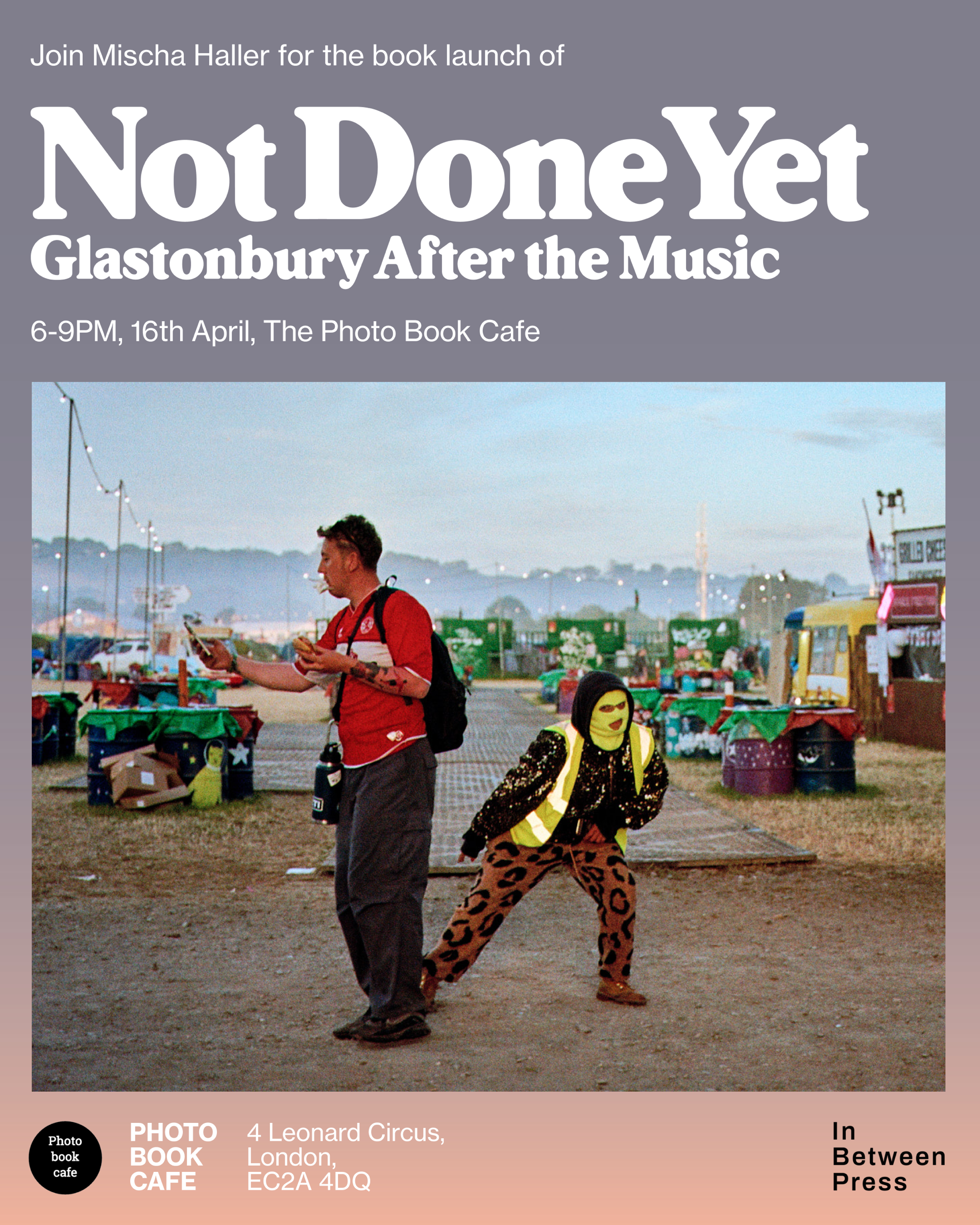 Book launch: Not done Yet by Mischa Haller