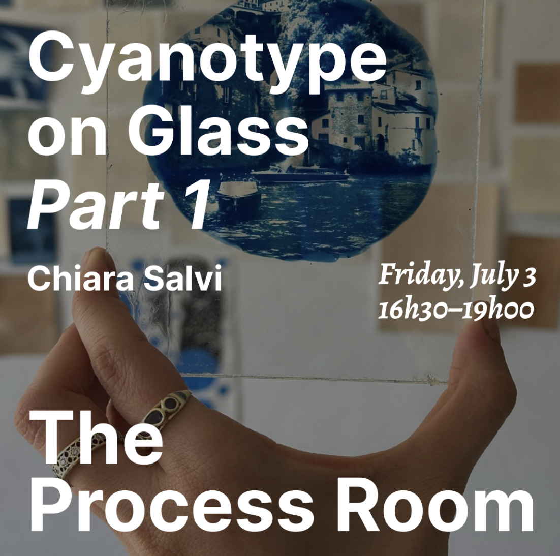 Cyanotype on Glass Part 1 with Chiara Salvi