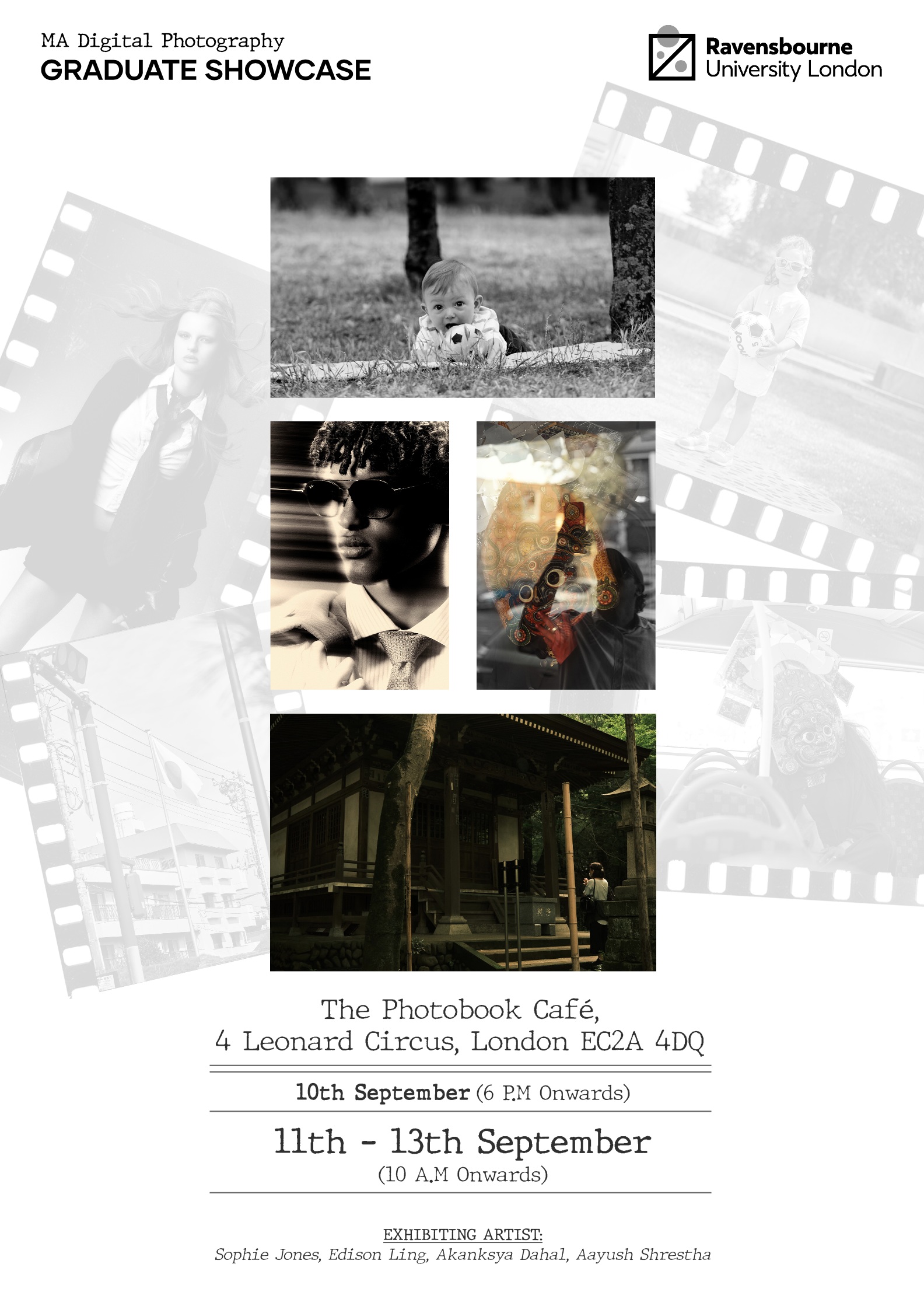 Ravensbourne MA Digital Photography Degree Showcase 