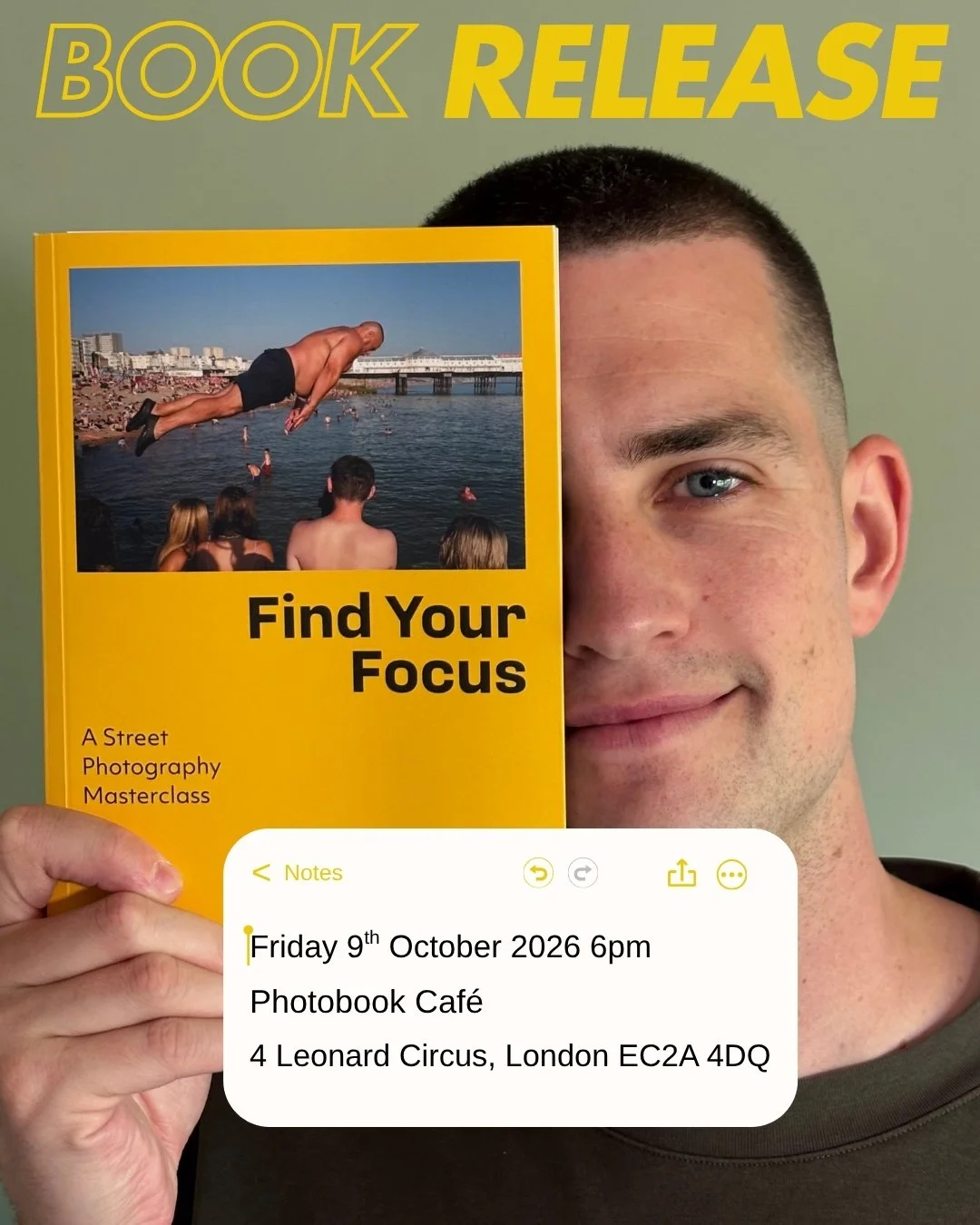 Photobook Launch: Find Your Focus by Mike Chudley