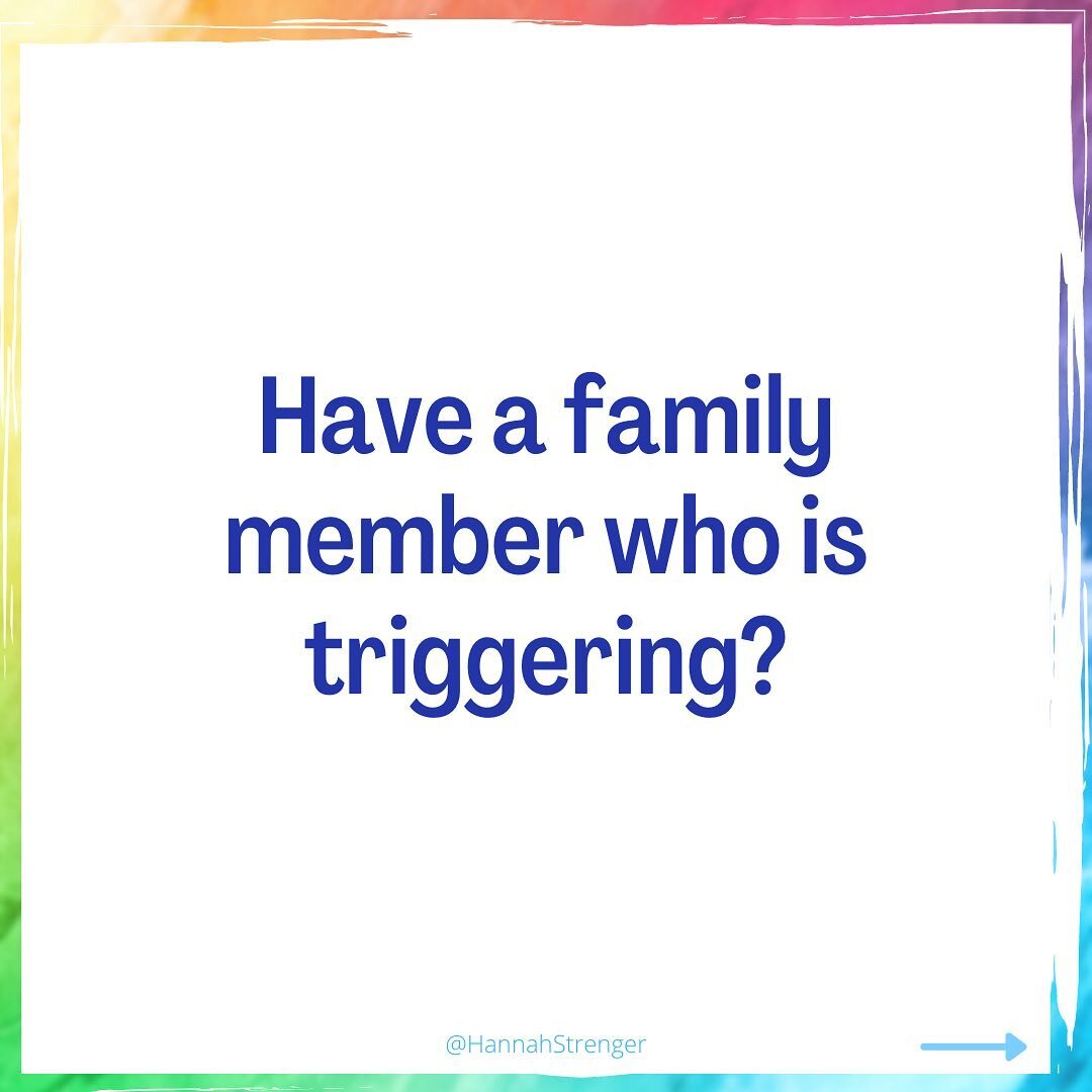 If you can't avoid loved ones who trigger you, please protect and take care of yourself!

And remember:
🌈You are enough.

🌈You are loved.

🌈You are deserving.
.
.
.
.
.
#lgbtmentalhealth #queercoaching #selfcarefirst #lgbtqcommunity #queerwellbein