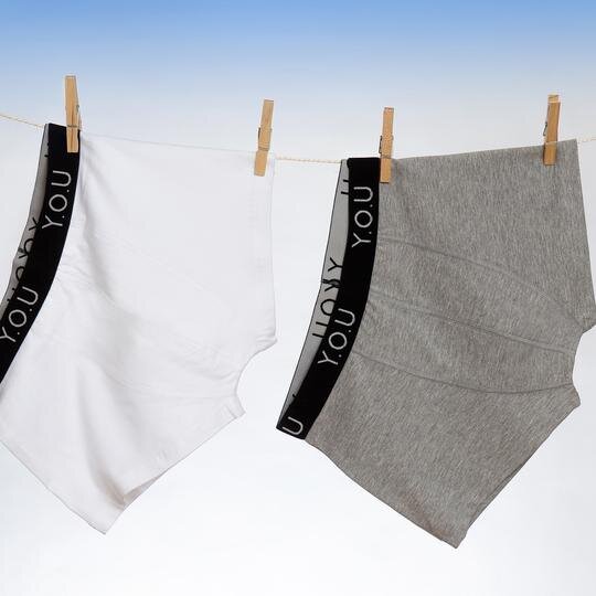 Men's organic cotton trunks - 2 pair mixed pack — AA Environment  Possibility Award