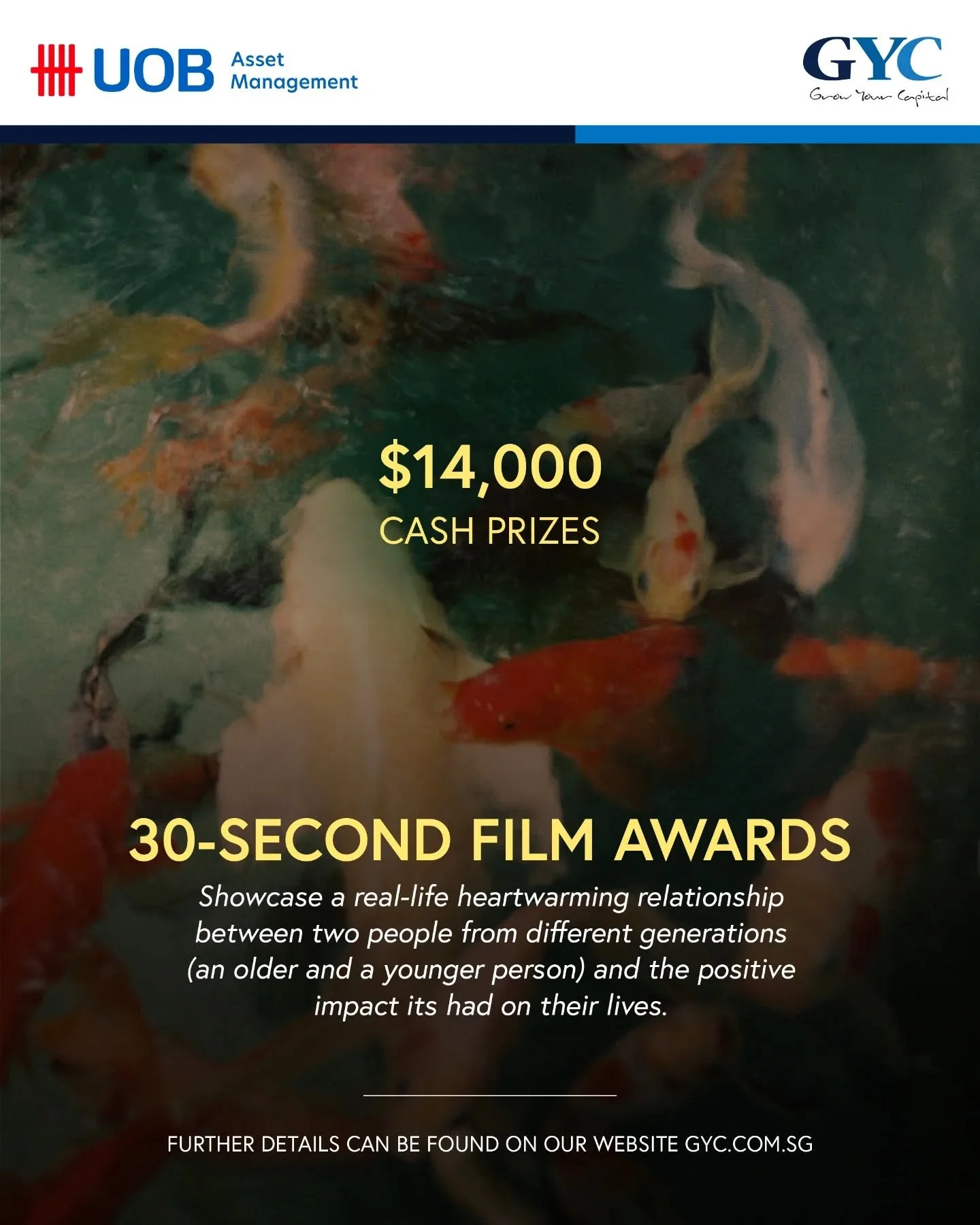 One more month to take part in 30SFA. A video competition open to any and all creators based in Singapore.
.
Link in bio to find out how to participate, or visit 'Partnerships' on UOBAM's website for more info. We look forward to receiving your stori