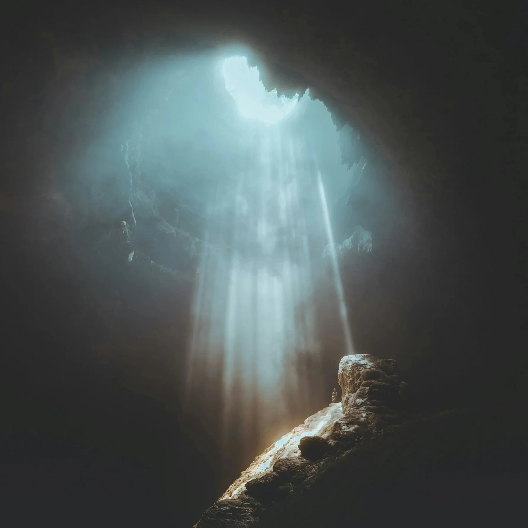 Calm in the eye of the storm