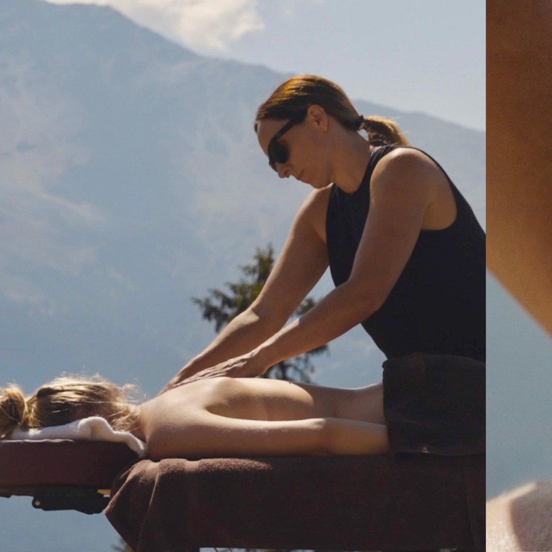 Who's ready for this? Sun, warm weather and alfresco massages...? 🙋&zwj;♀️ In our opinion, it couldn't come sooner. 

#verbier #summer #alfresco #massage #switzerland