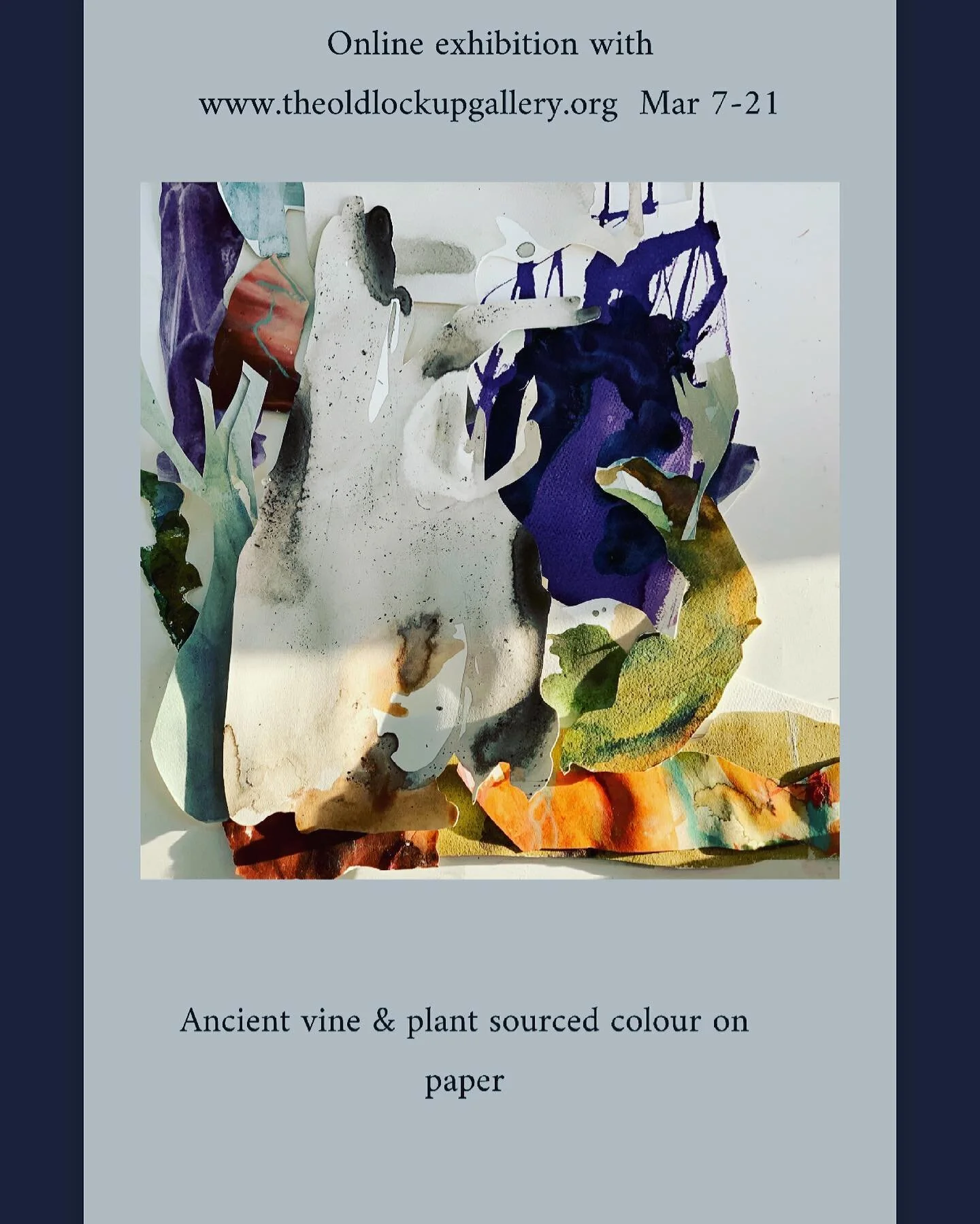 #online #wxhibition @theoldlockupgallery 7-21 Mar I &lsquo;m delighted to have two #works alongside some of my #favourite #contemporaryartists Do have a peek if you get the chance - see posted #flyer  www.theoldlockupgallery.org  #beautiful work for 