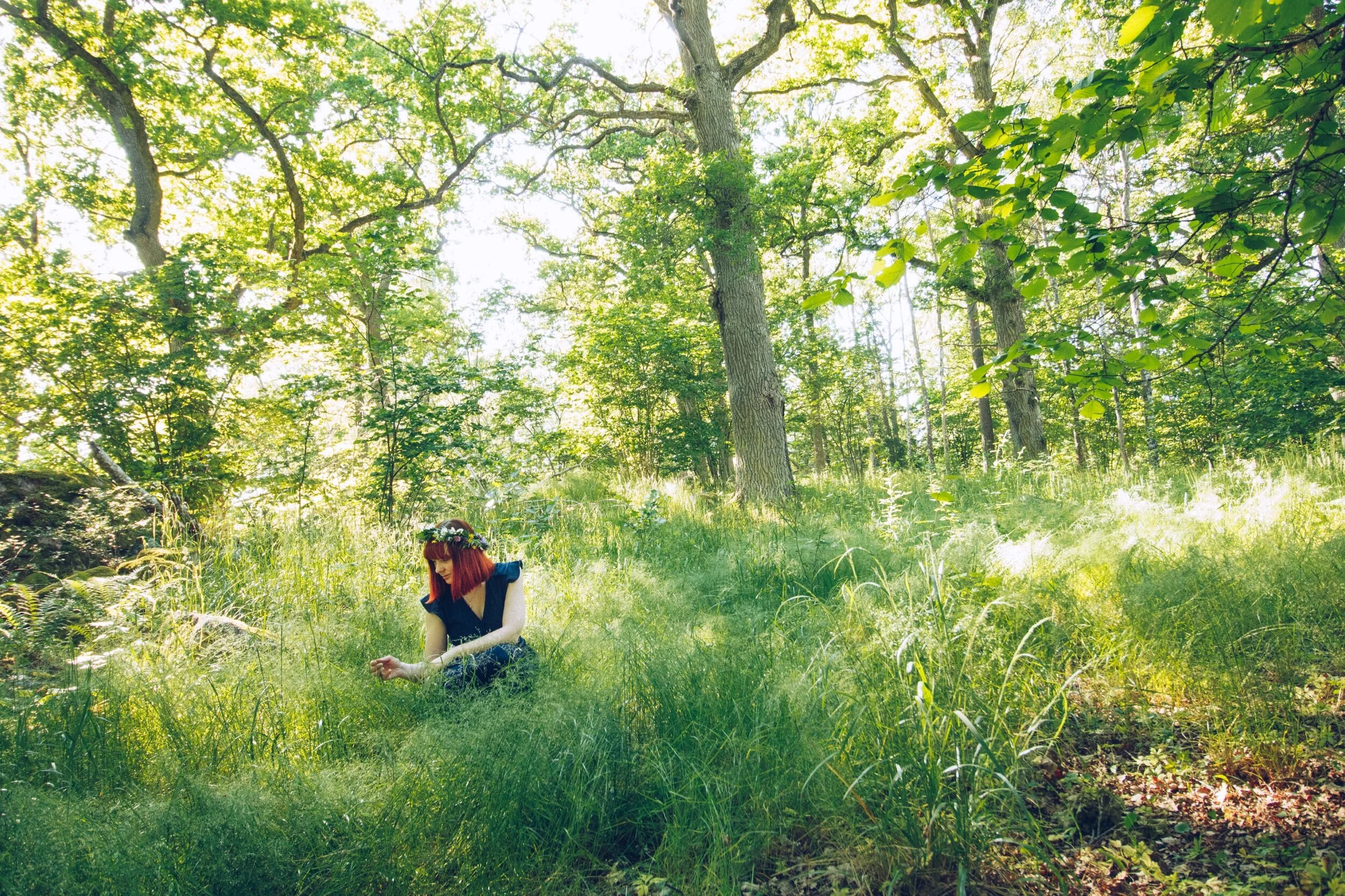 En midsommar för sig själv