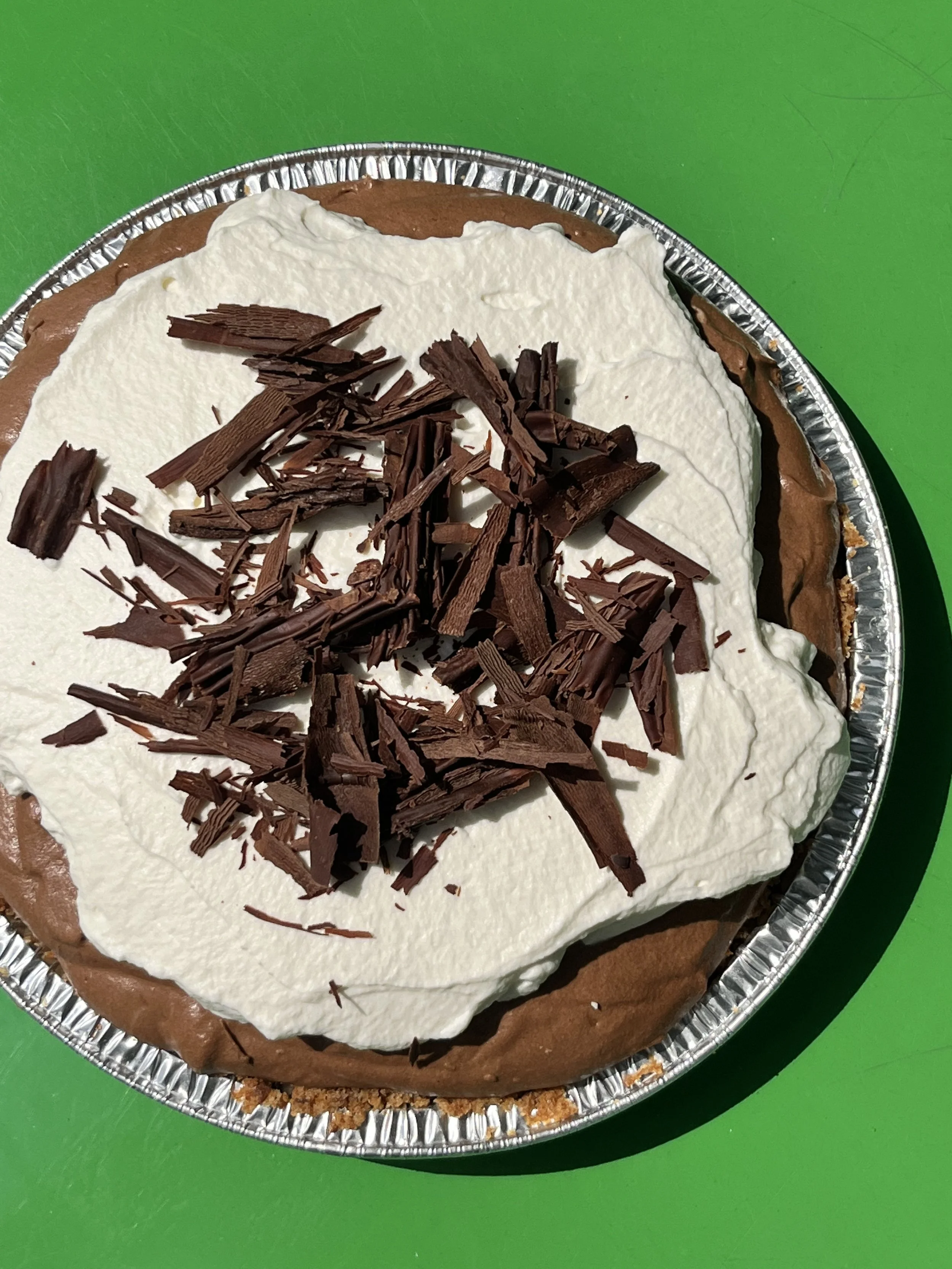 Double Chocolate Dad Pie