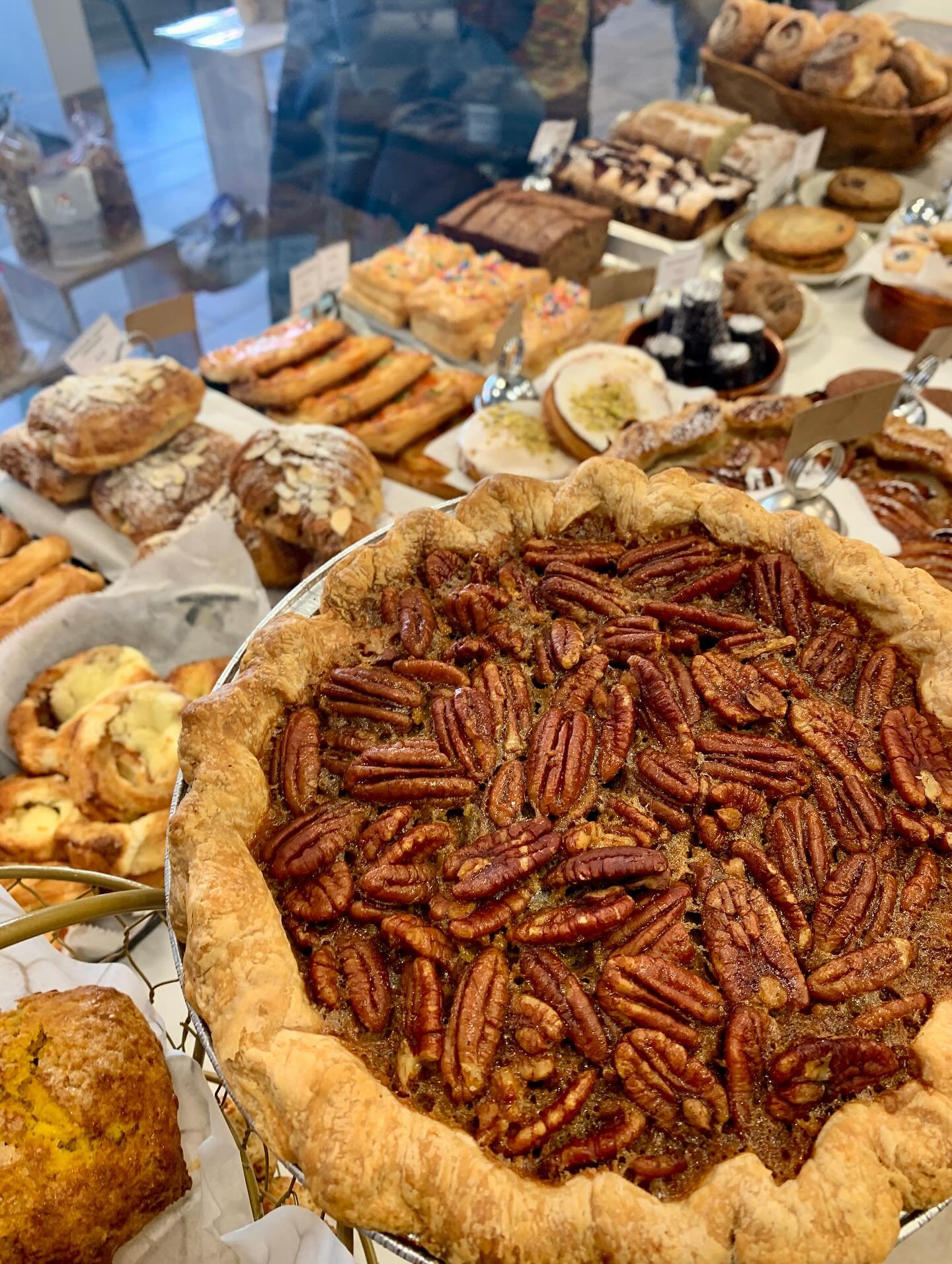 It&rsquo;s here! Our Thanksgiving menu!

We are excited to welcome back some classics to the season, including pecan maple bourbon pie, pumpkin pie, and our pear almond galette, as well as a new star&hellip;apple pie! 🥧

Of course we will have an ab