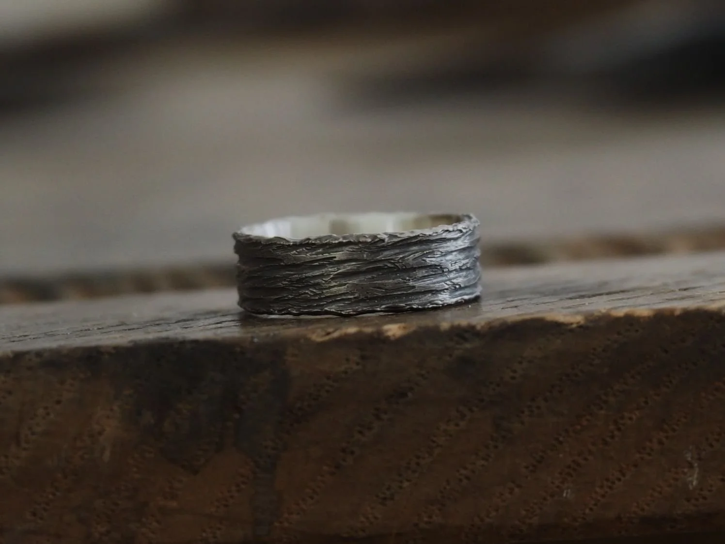 Bague de fiançailles en argent