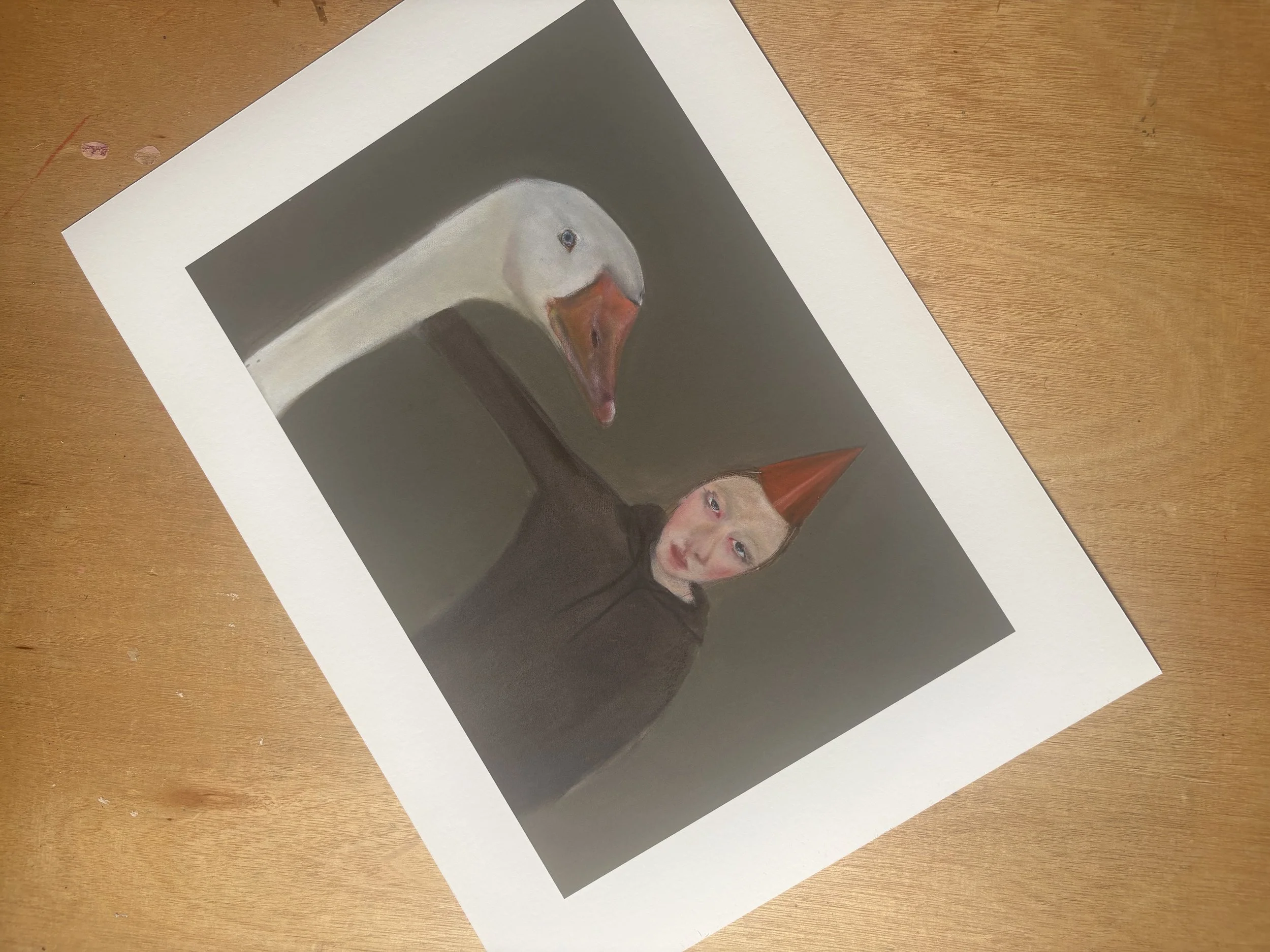 The Pink Dress Print