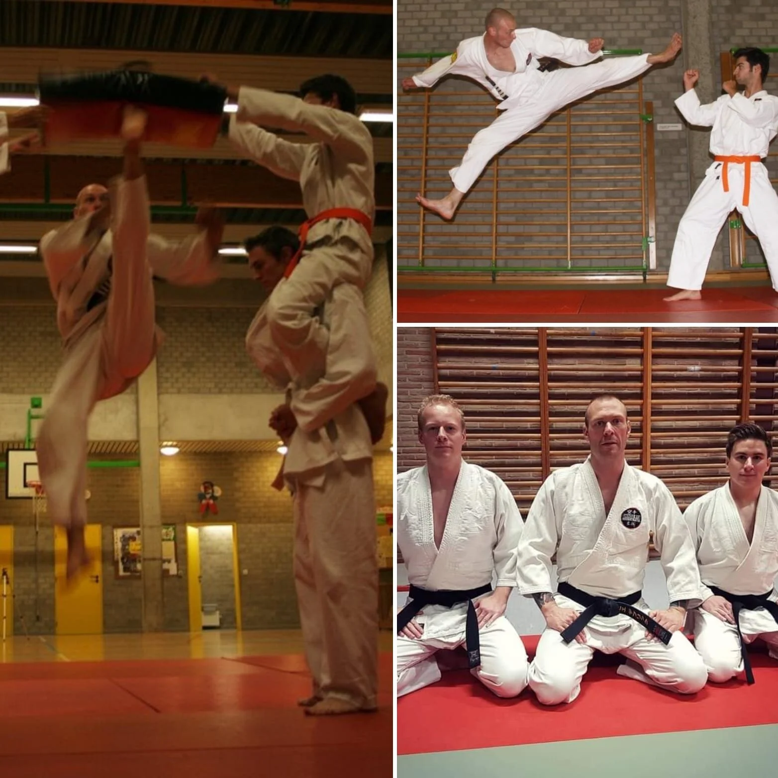 Karatekicks Olivier De Pryck (2013) and promotion Japanese Jiu-jitsu black belt Jens & Stijn (2019)