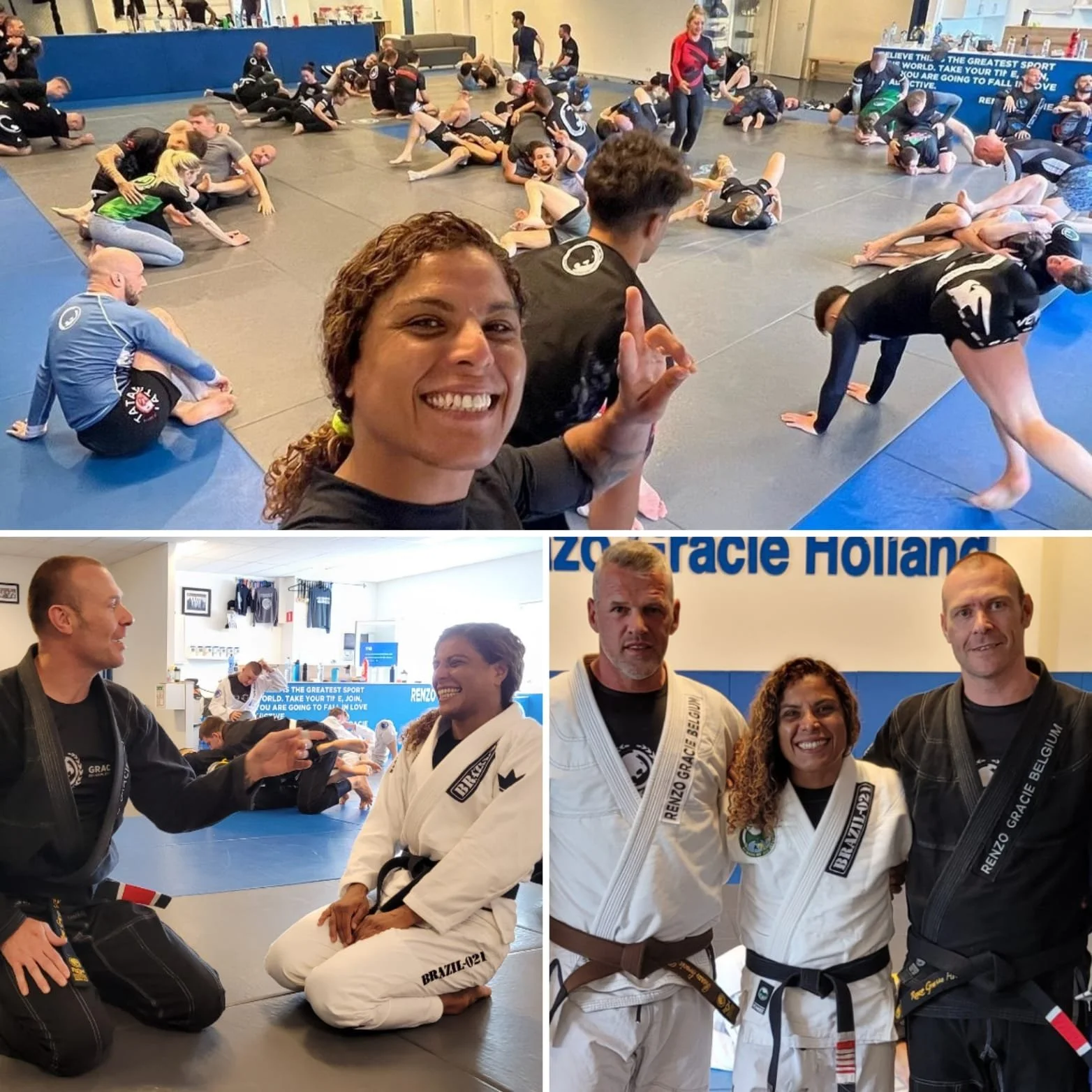 Hannette Staack Seminar Renzo Gracie Holland 2022
