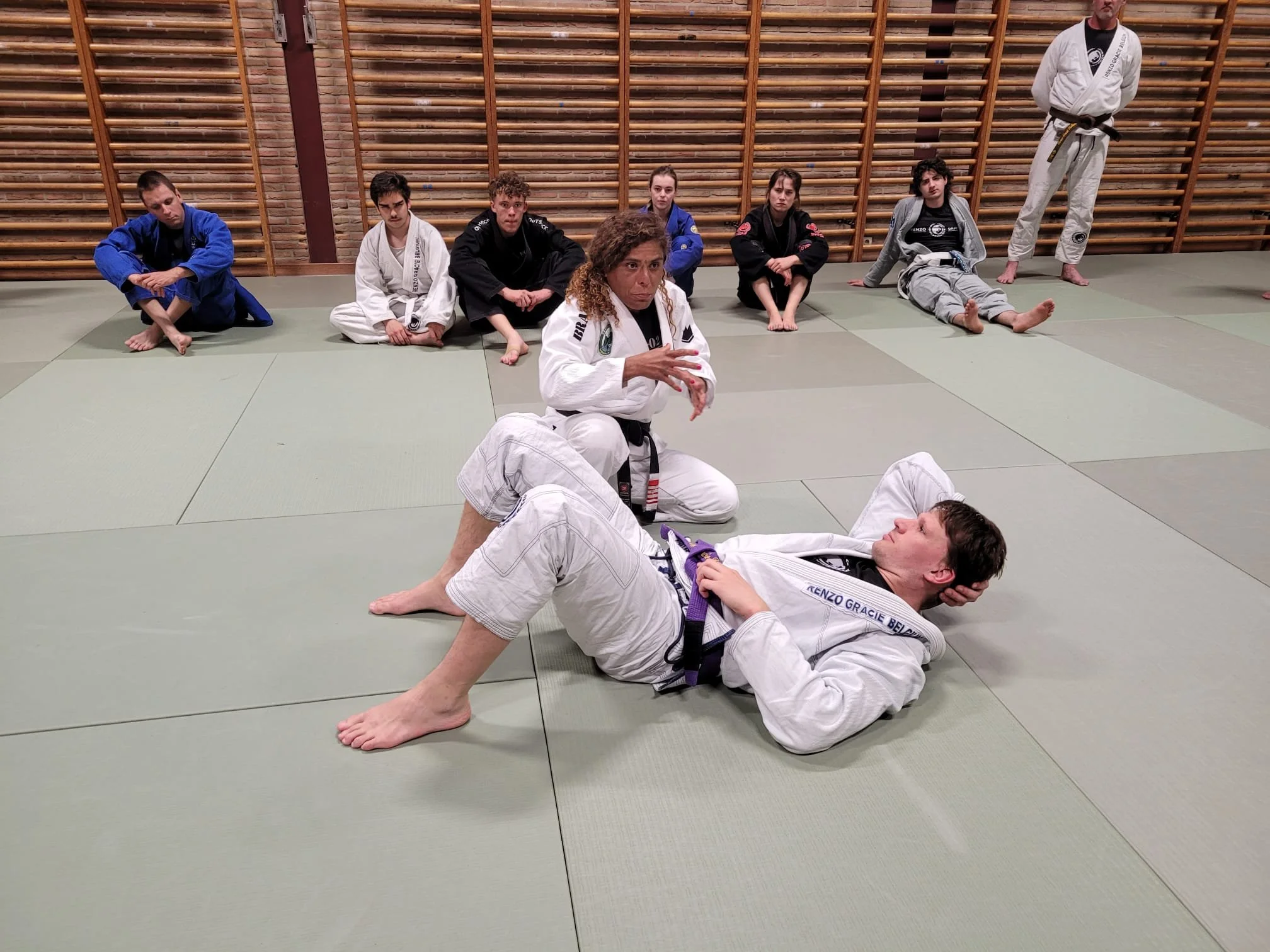 Hannette Staack Seminar 2022 Renzo Gracie Belgium