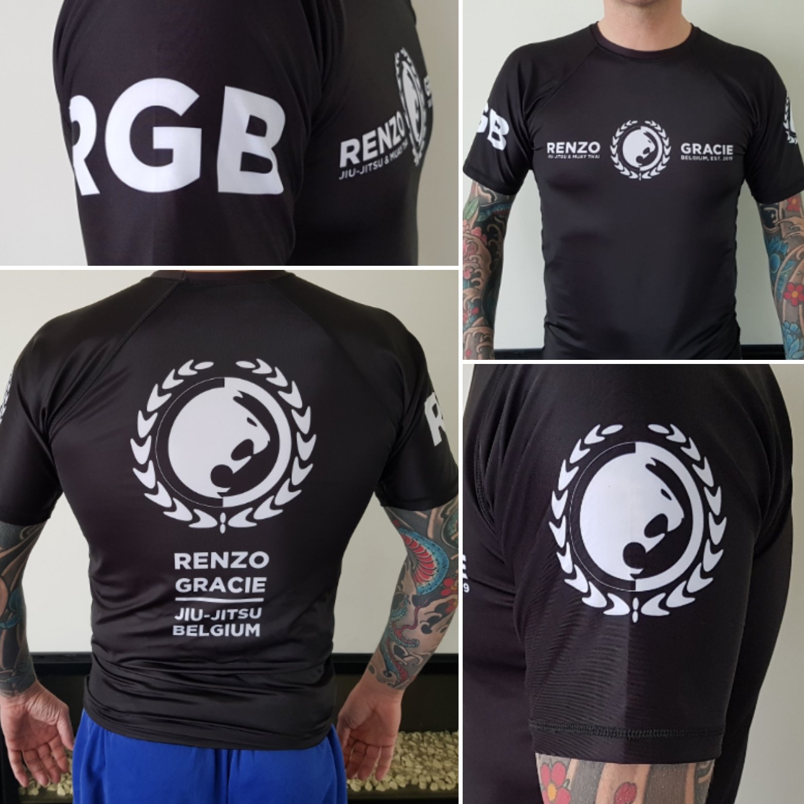 Renzo Gracie Belgium Rashguard
