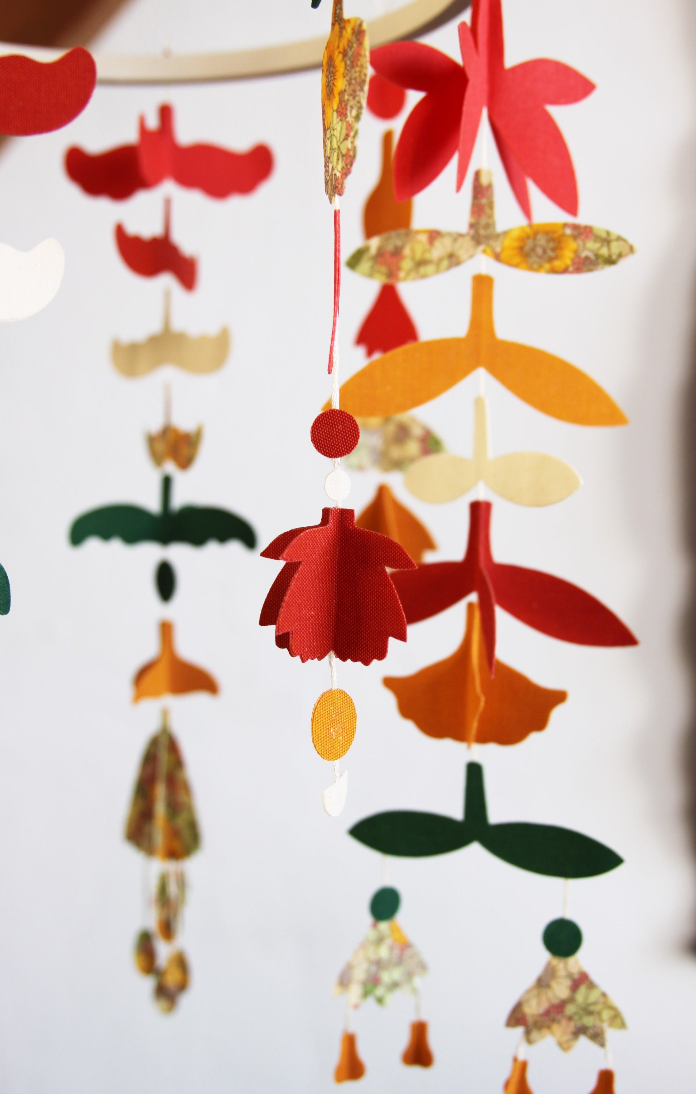 Lou d'Adélaïde - mobile - objet décoratif textile