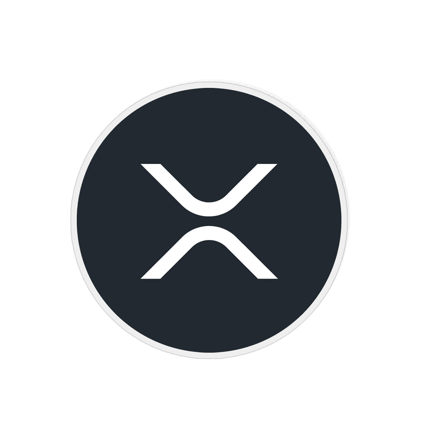 Stickers logo xrp ripple cryptomonnaie