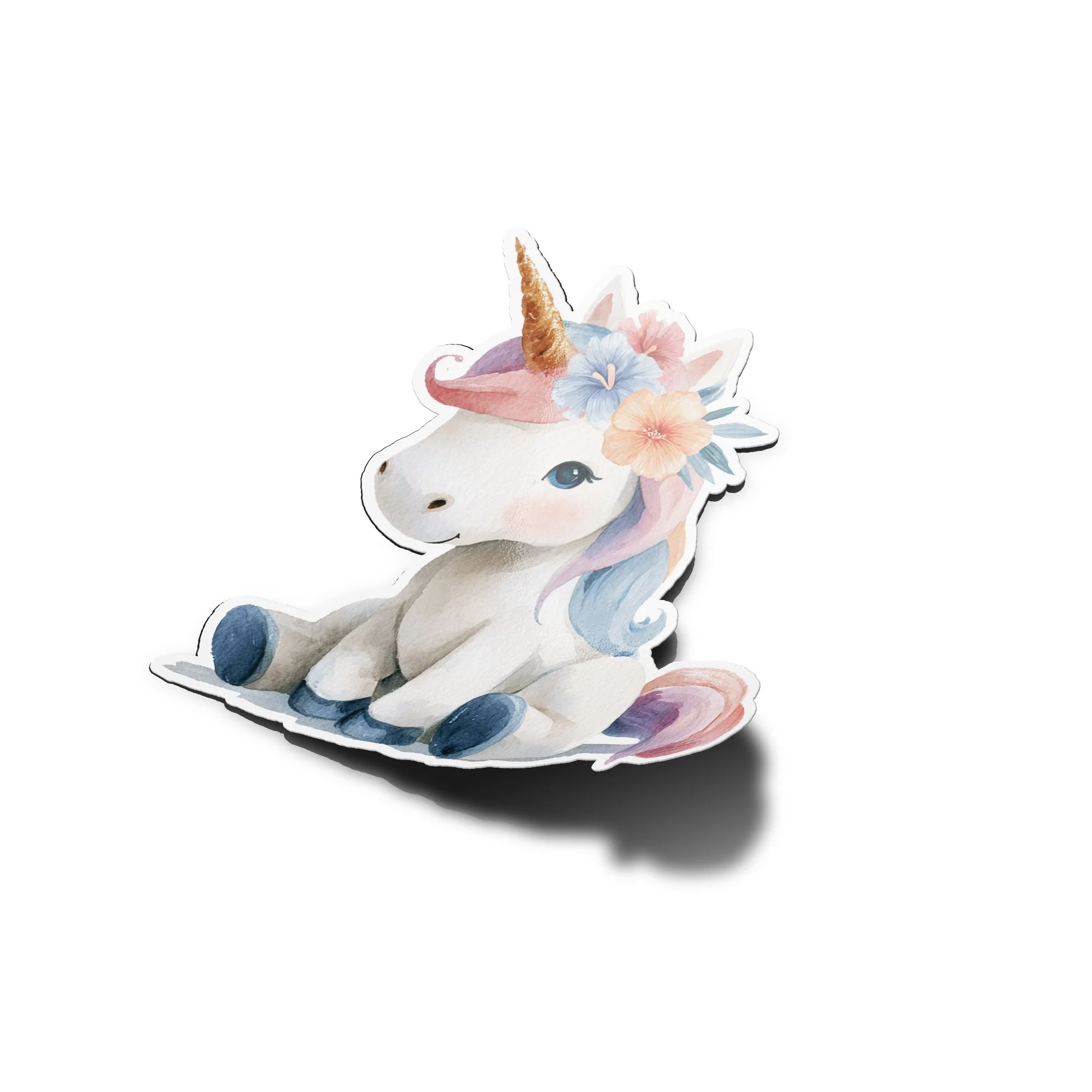 stickers_autocollant_vinyle-licorne-assise-mignonne-couleurs-aquarelle-fleurs-rose_2.jpg