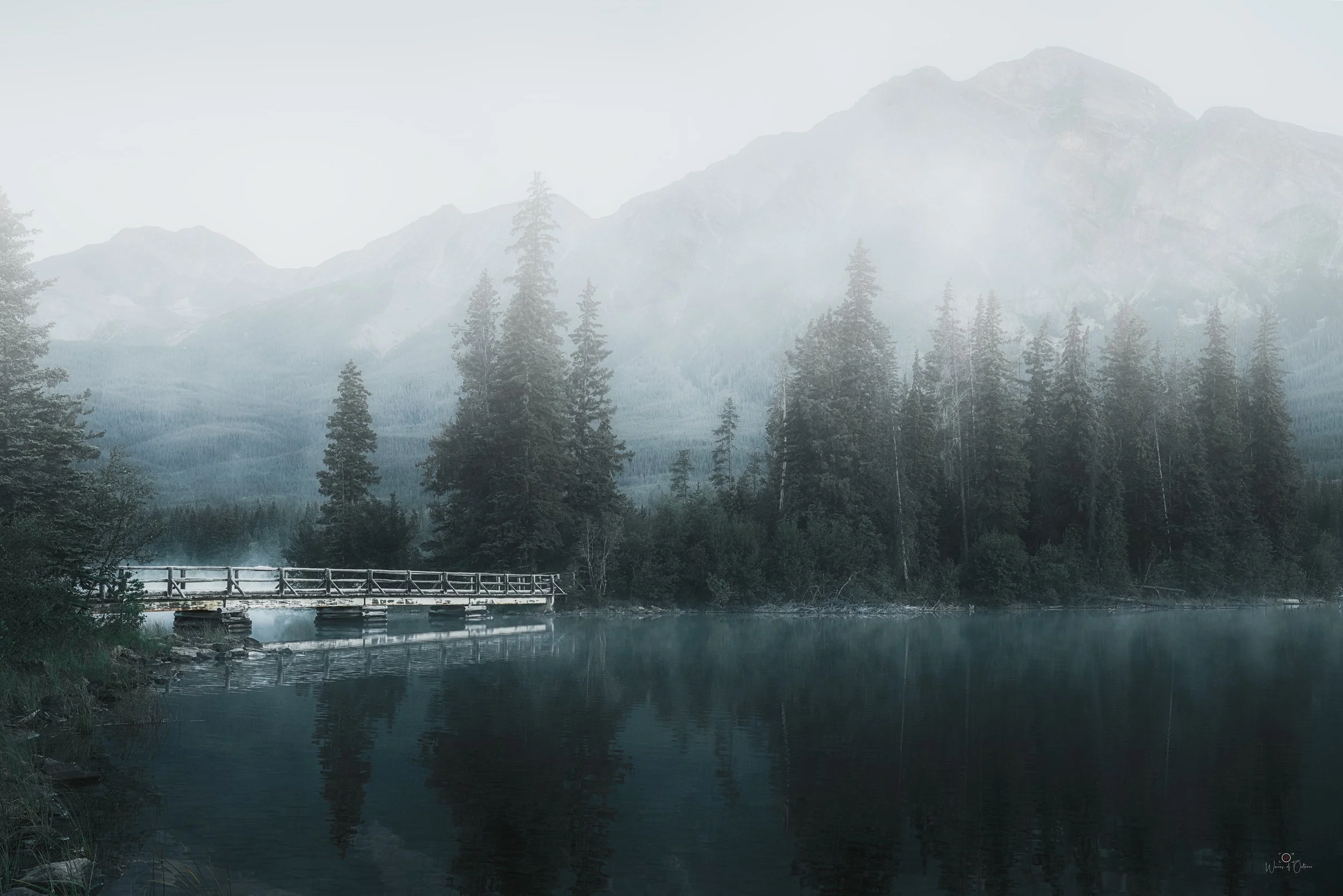 Pyramid Island, Jasper National Park