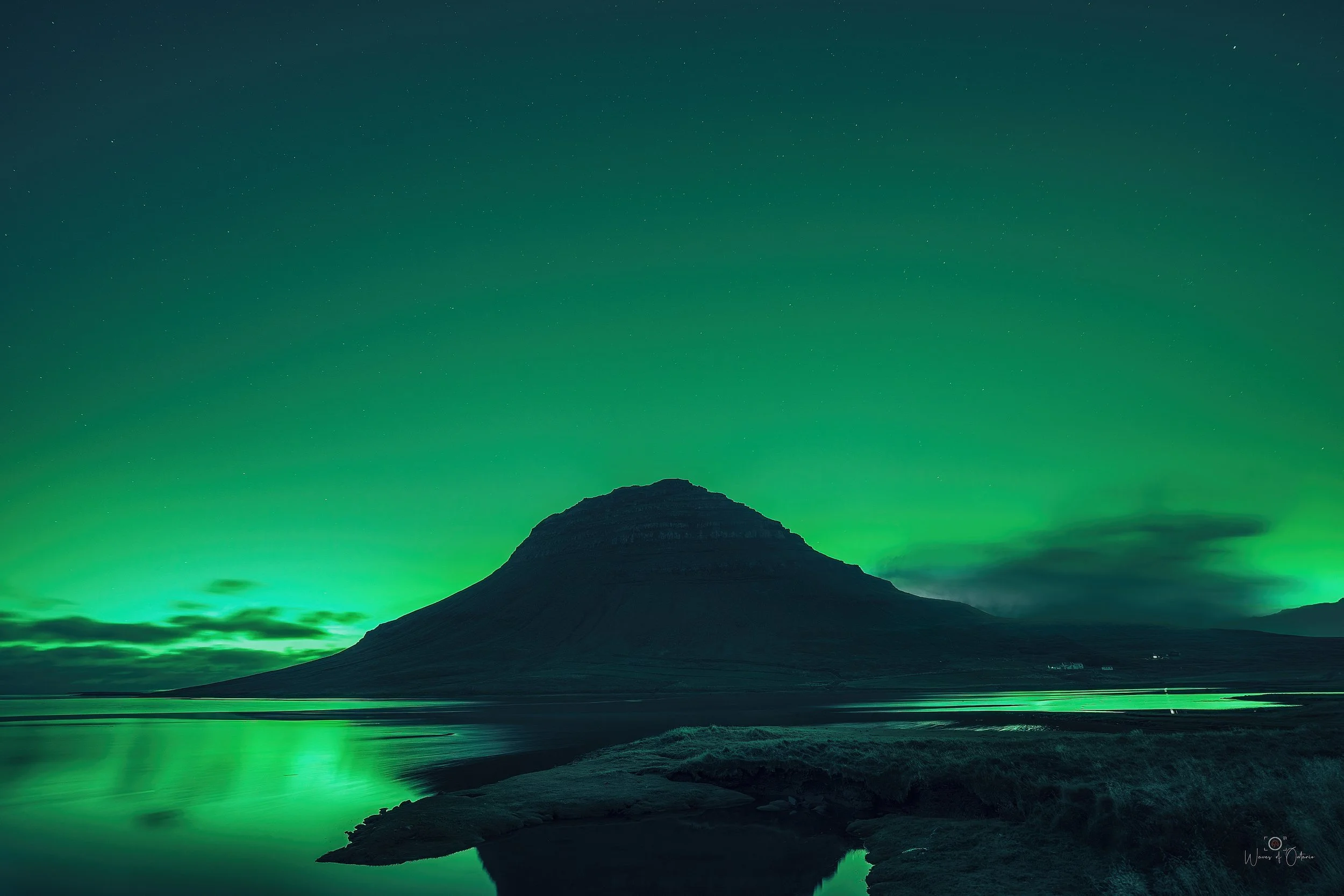 Aurora Glow, Snaefelssnes Peninsula