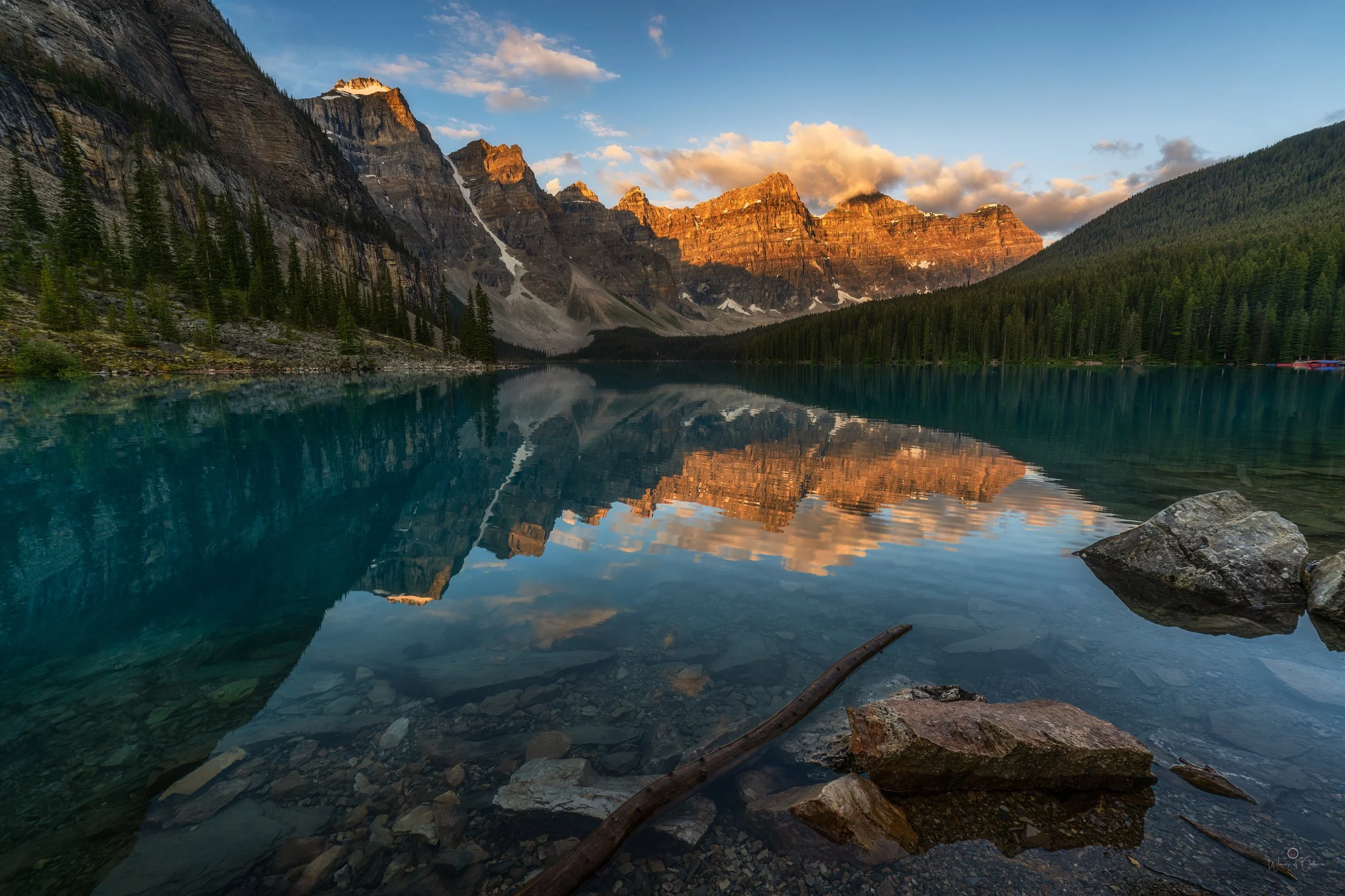 Morning at Moraine Lake, Banff, Canada