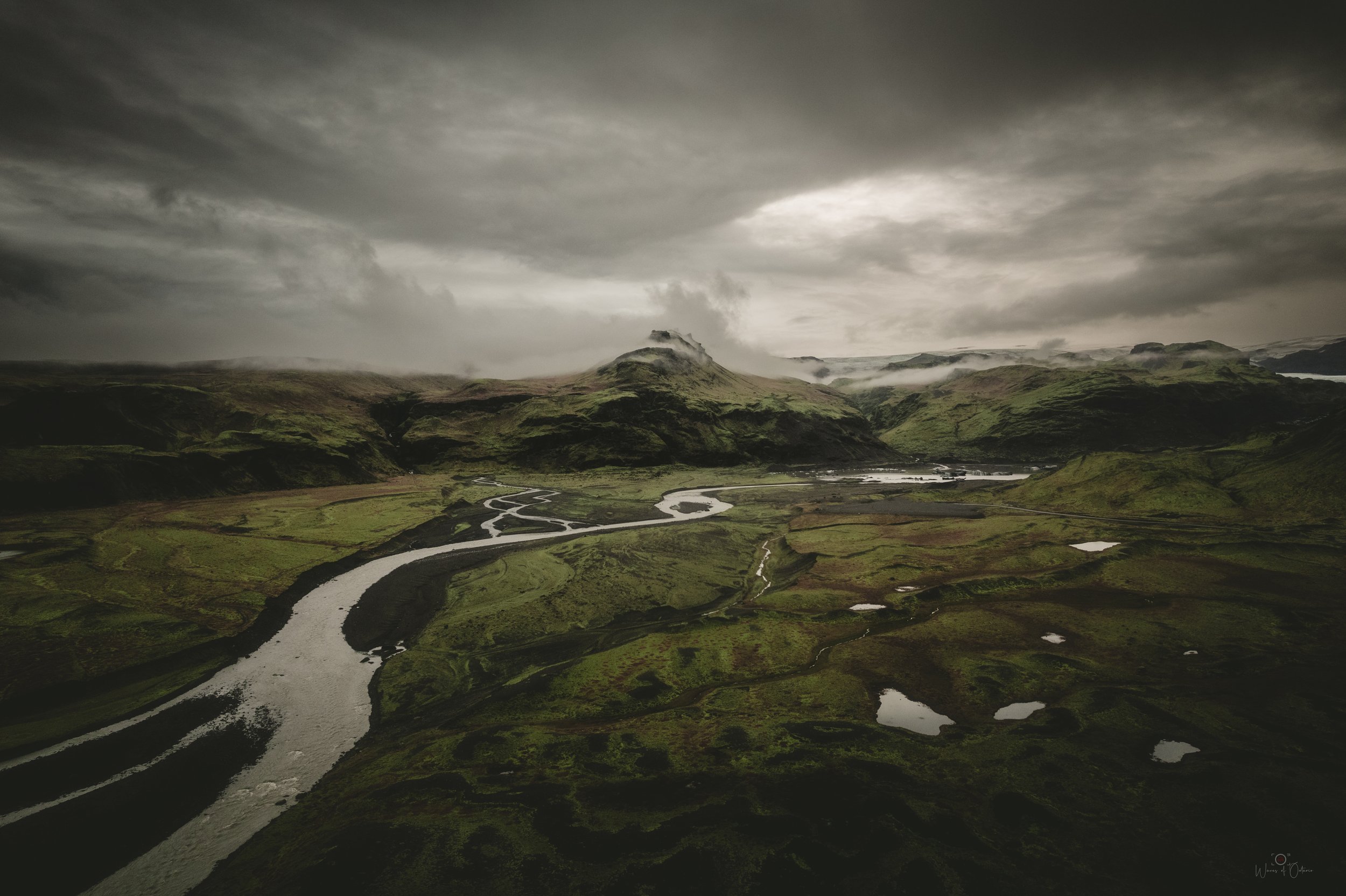 Volcanic landscapes of Iceland
