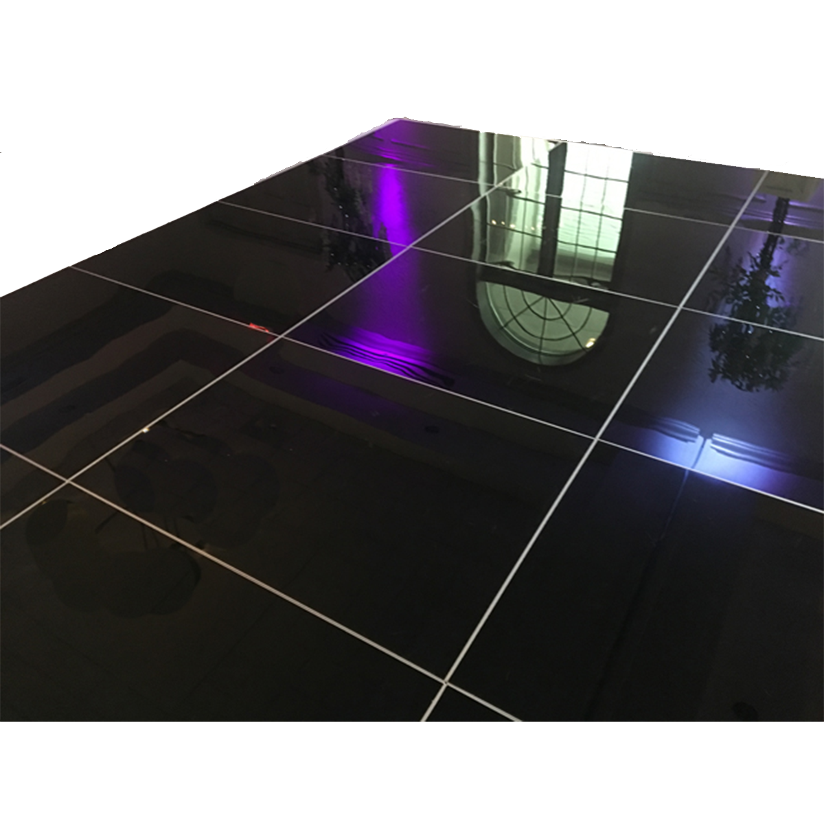 Black Acrylic Dance Floor