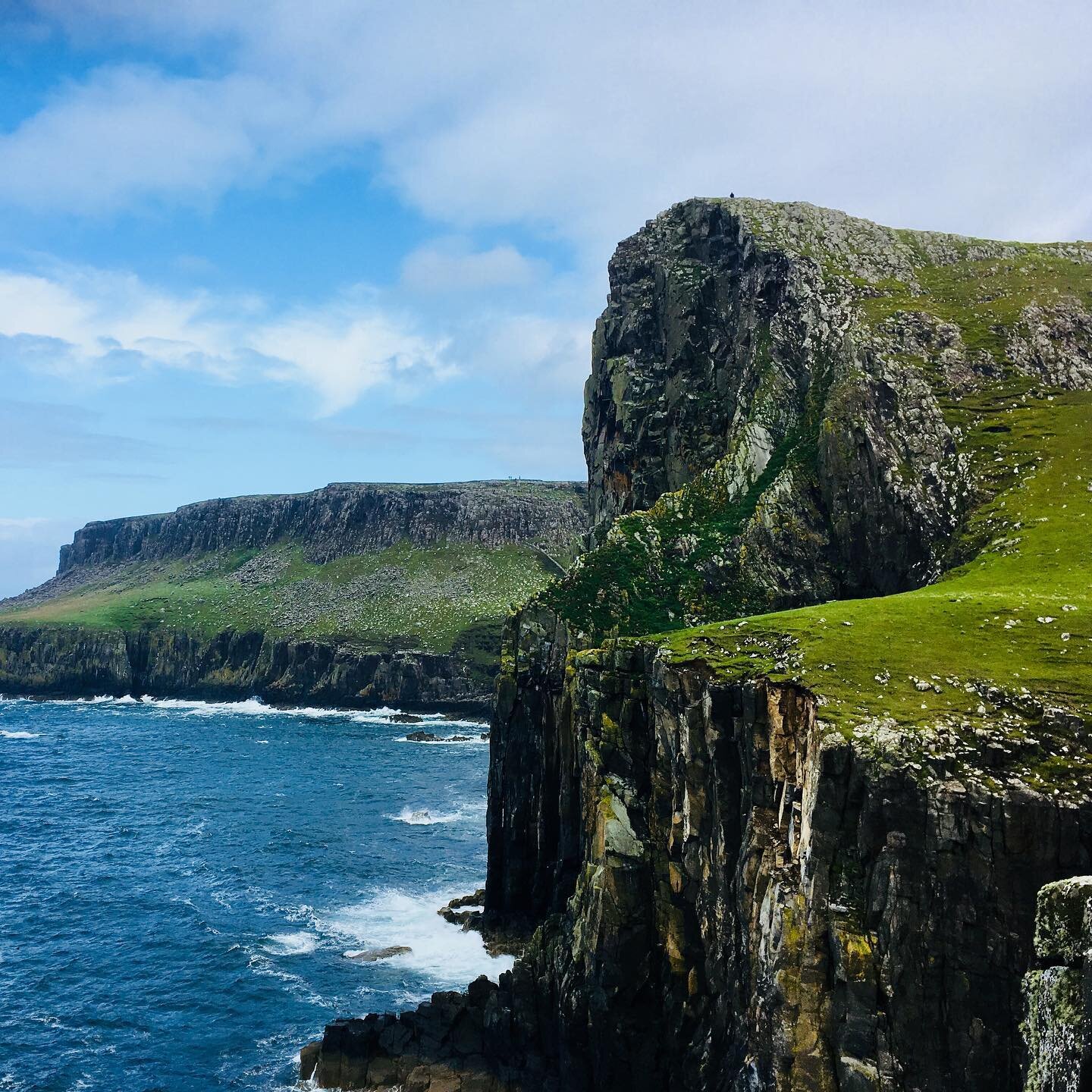 Neist point - Isle of skye, Scotland #scotland #moutain #vacation #uk #sea #photography #photo #isleofskye