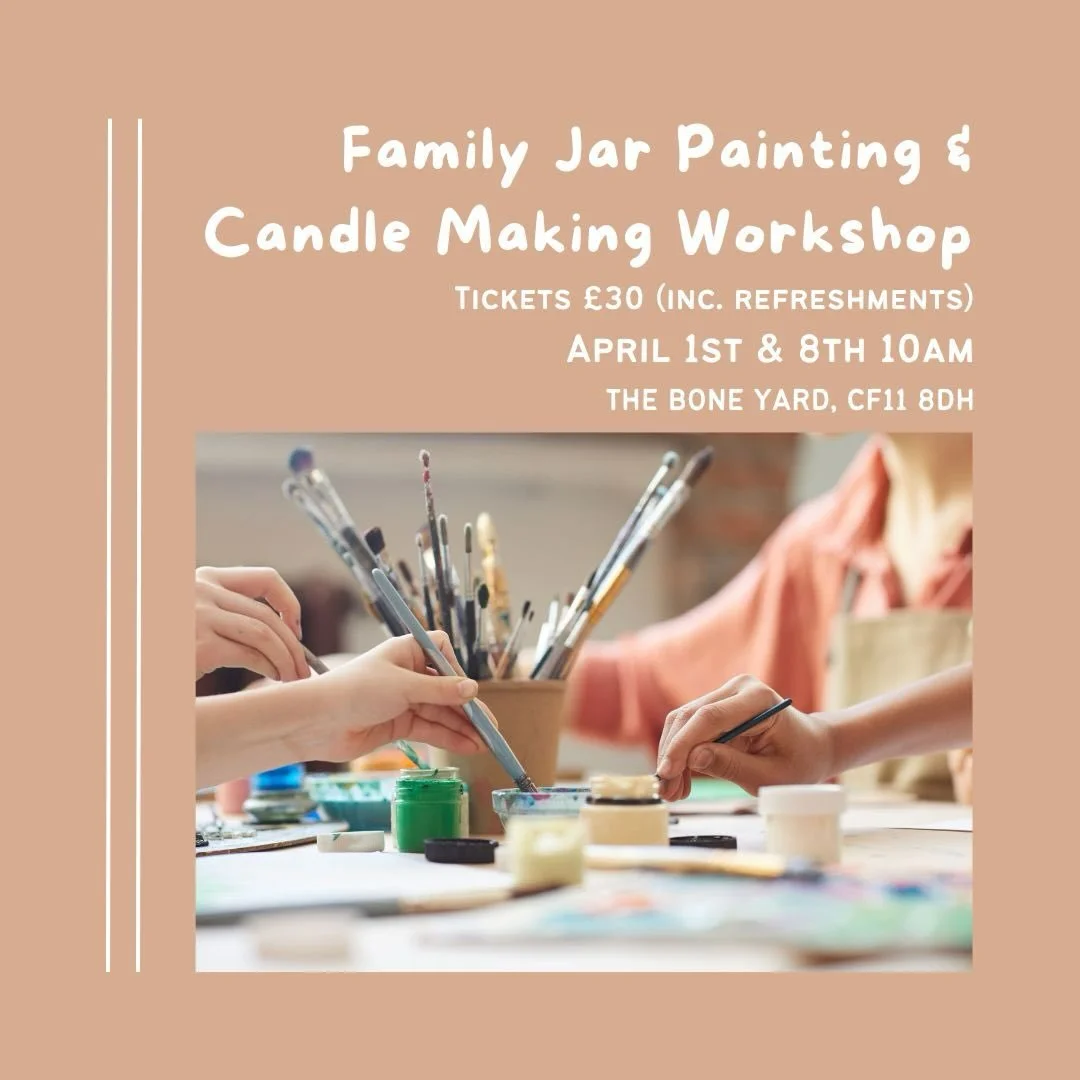 Hello lovely people,
It&rsquo;s been a minute, but there are some new workshop dates over on the website.
The family workshop is back for the Easter holidays, but spaces are limited so please book early to avoid disappointment.

I&rsquo;m also taking