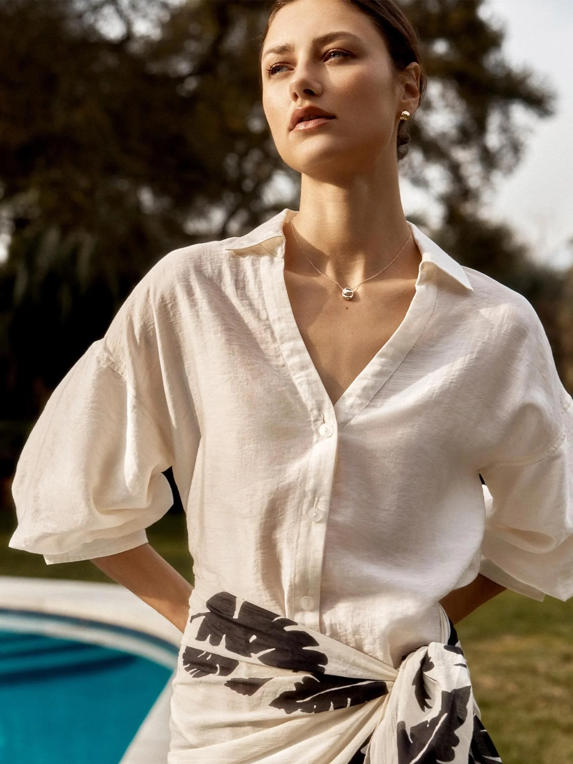 The Kate Voile Shirt 🤍