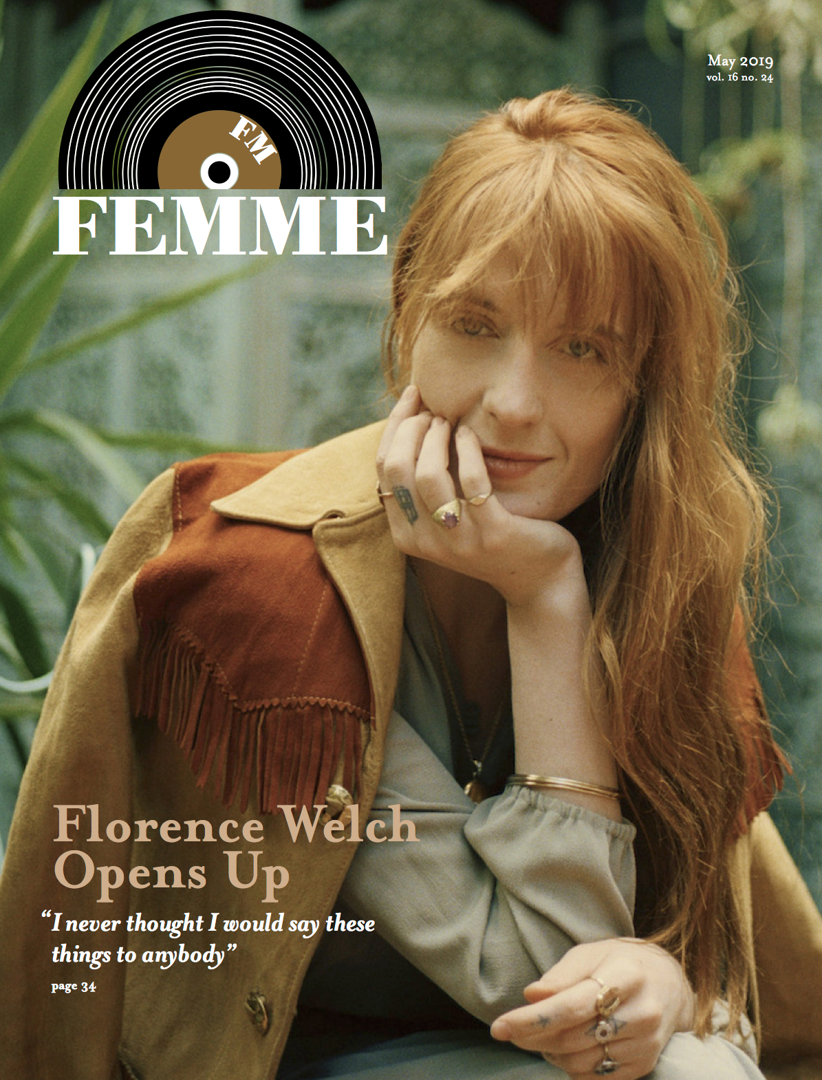 Hypothetical magazine for women in music called “Femme FM.” I created this concept idea after having my own specialty DJ show in which I only played female artists and talked about women in the music industry.
